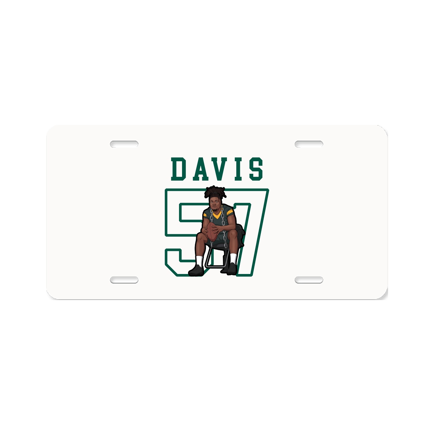 License Plate — Shirsey in Classic