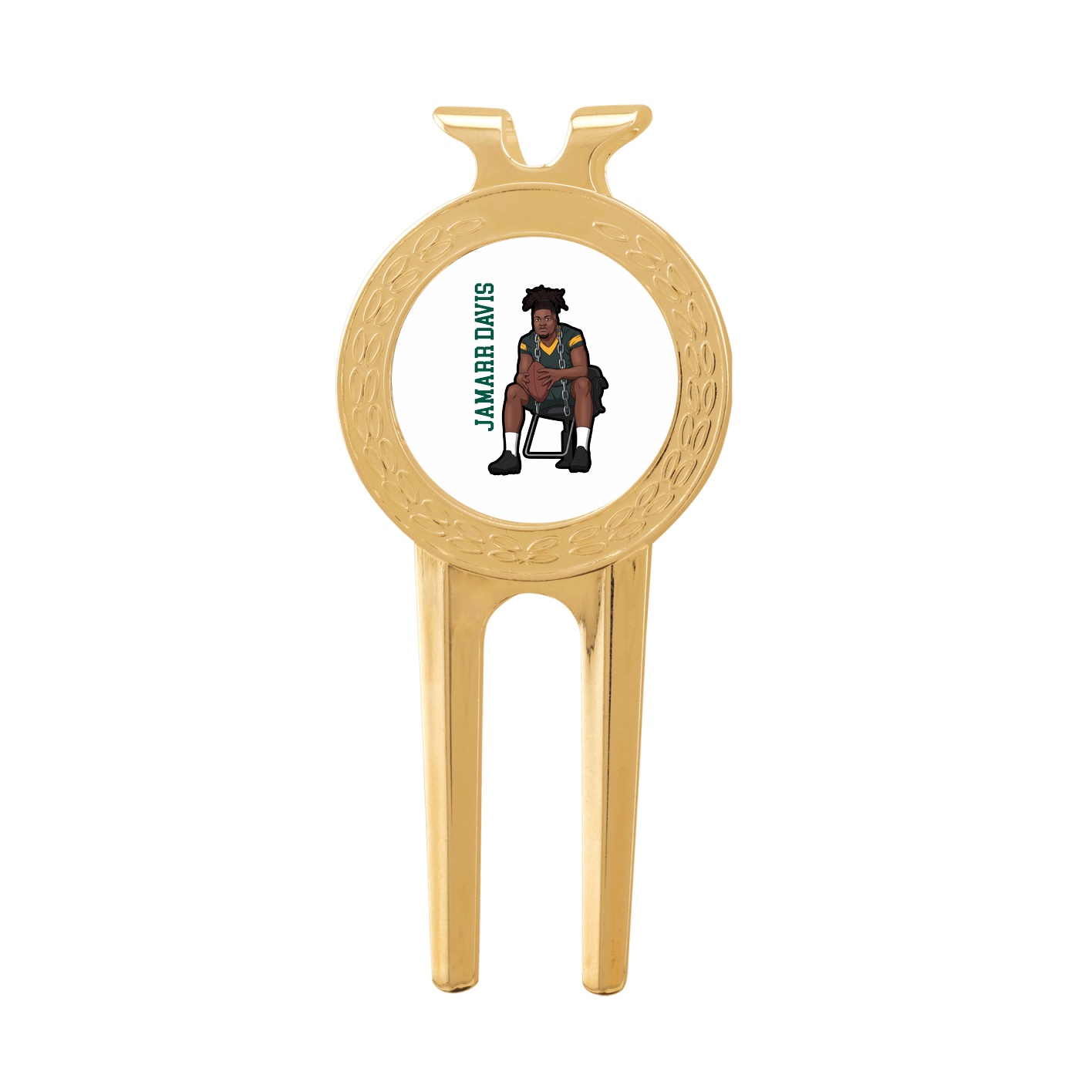 Divot Tool with Ball Marker — Name Vertical in Classic