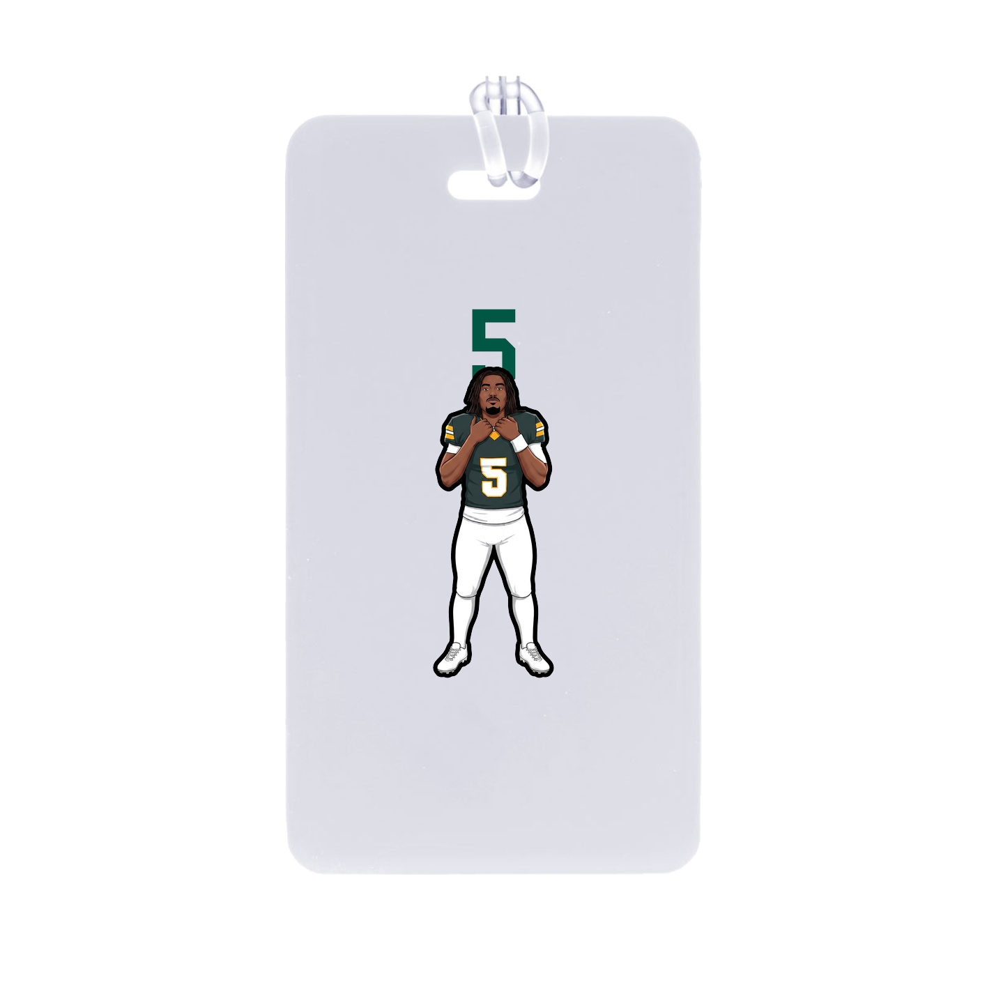 Bag Tag — Number Top in Classic