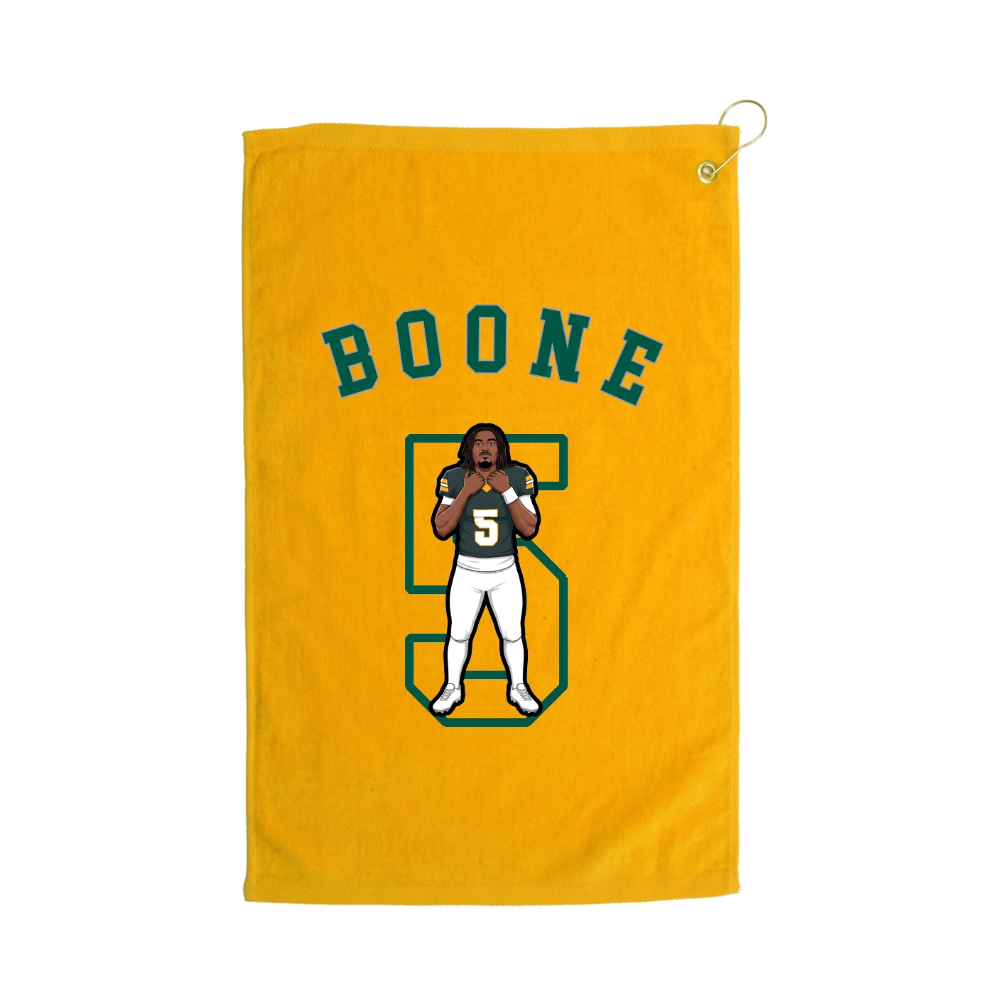 Golf Towel — Shirsey Arch in Gold