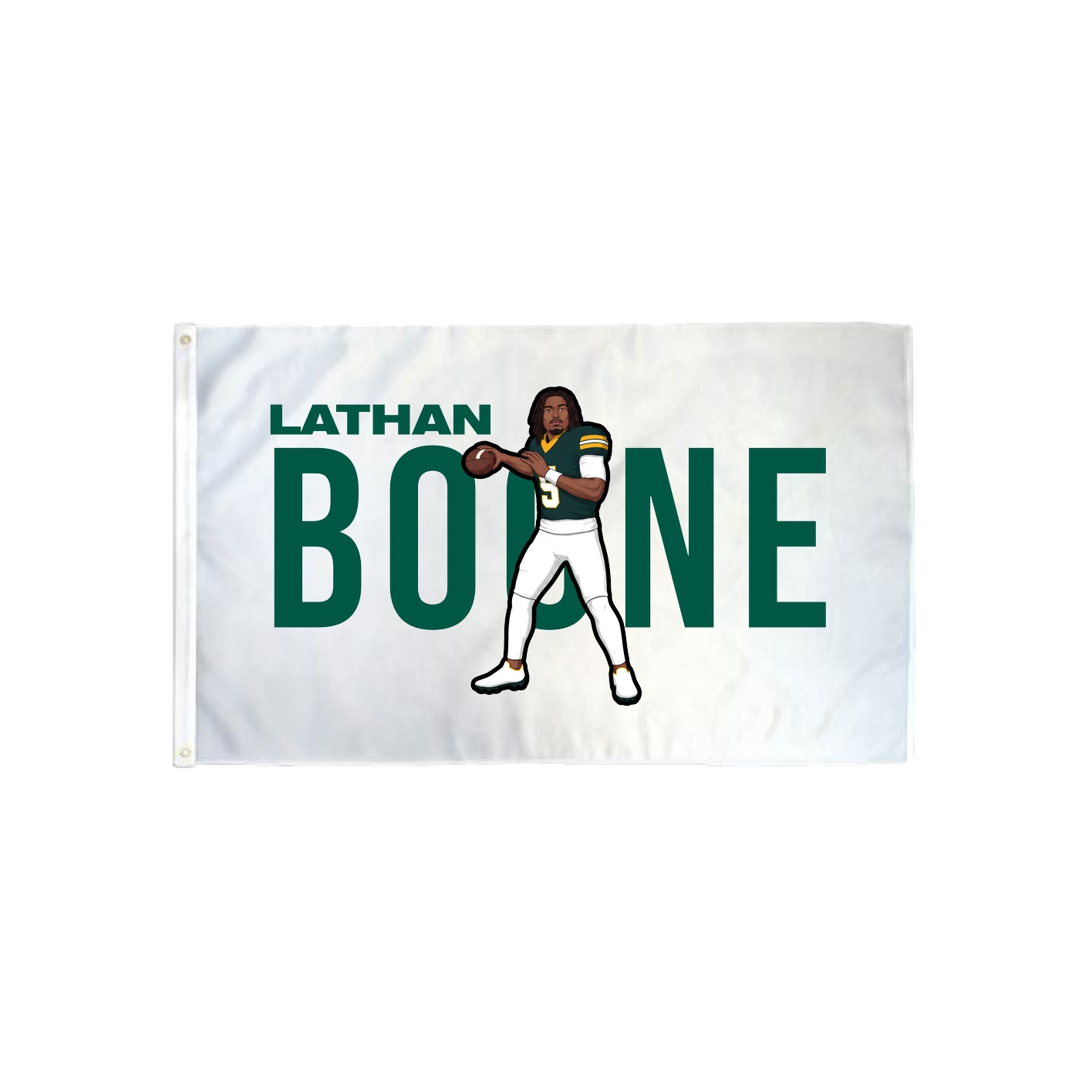 3x5 Flag — Player Name in Classic
