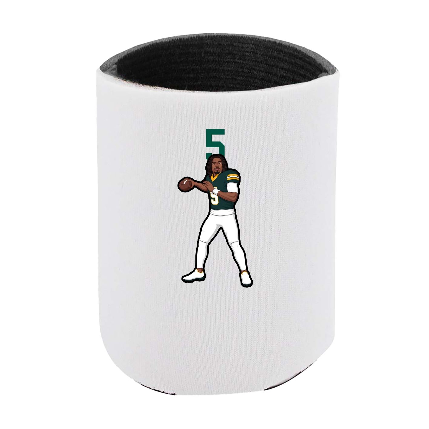 Can Holder — Number Top in White