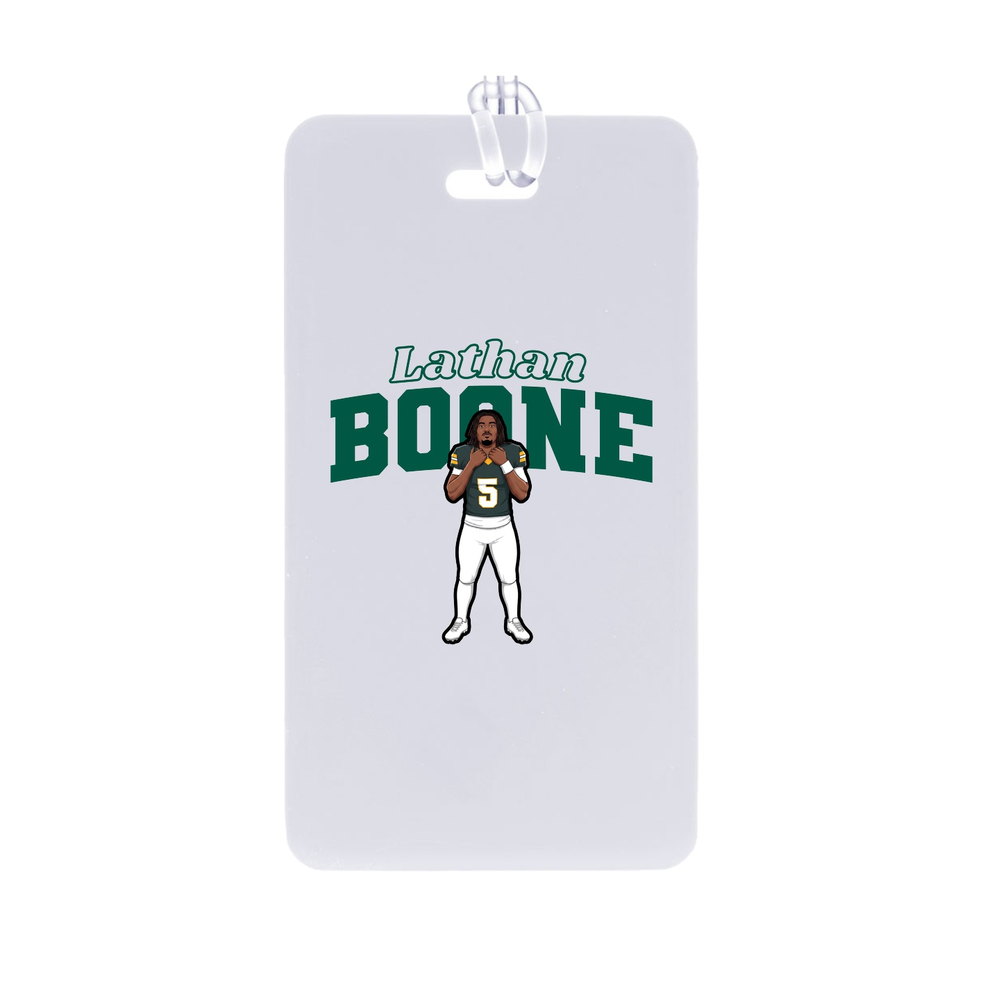 Bag Tag — Name Arch in Classic