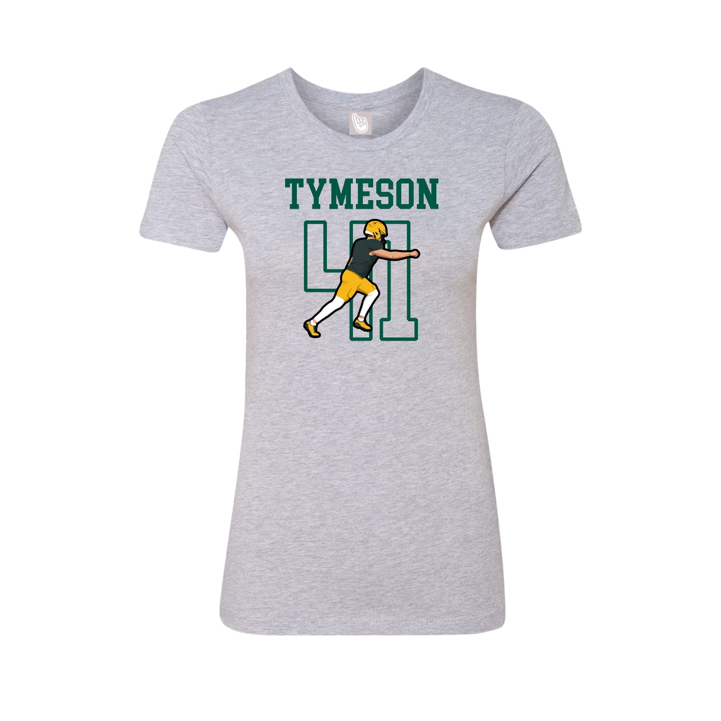 Fitted Women's Tee — Shirsey in Grey