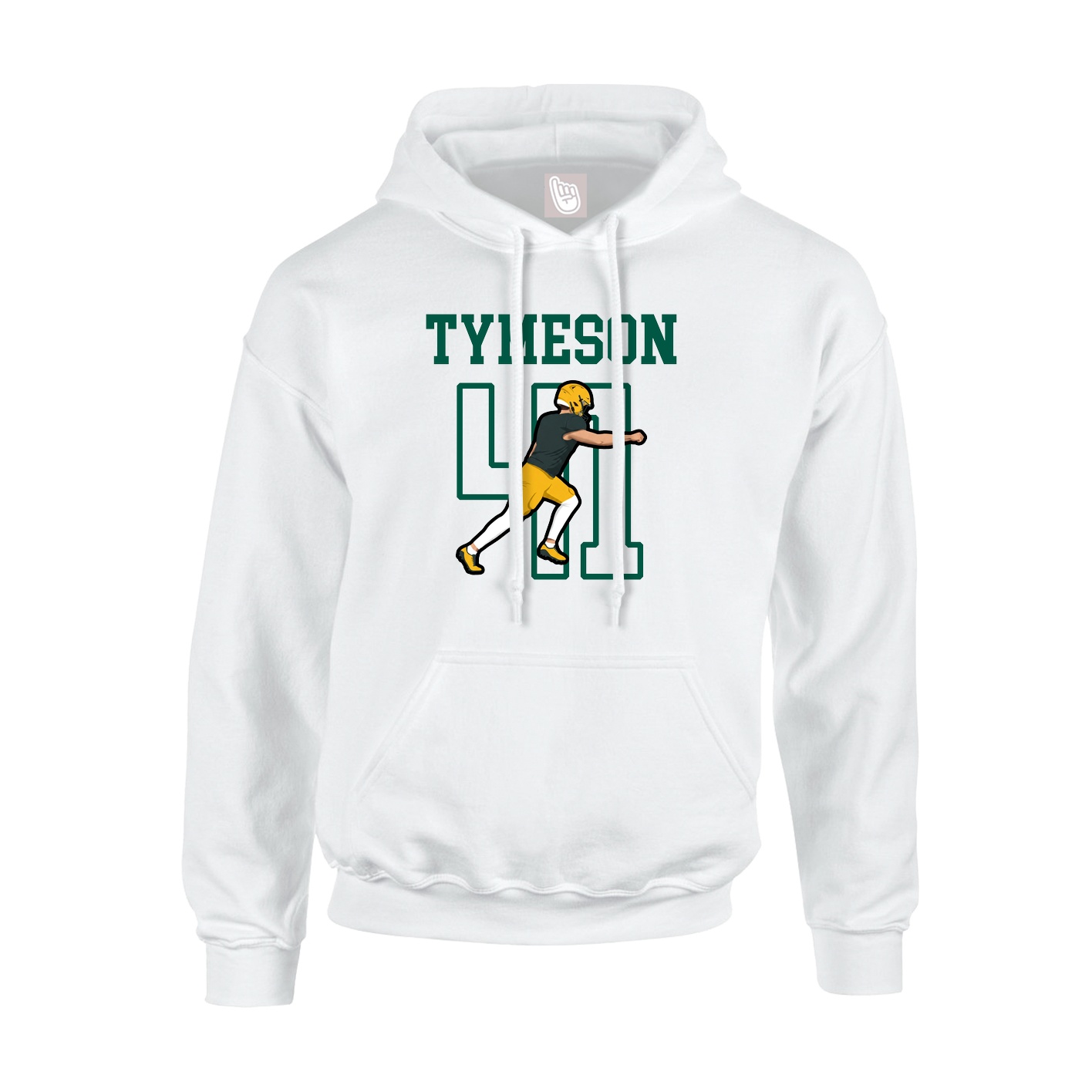 Hoodie — Shirsey in White