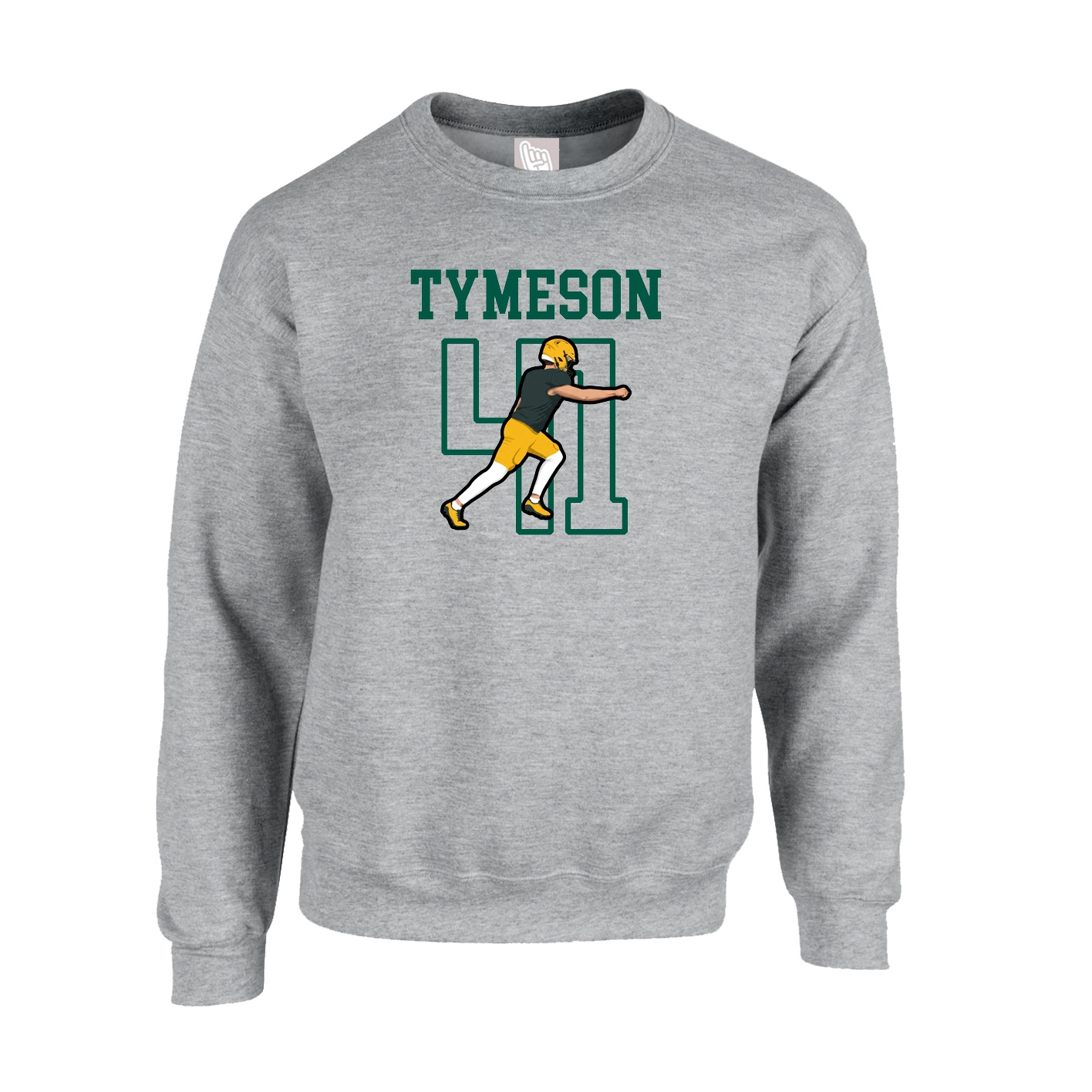 Fleece Crew — Shirsey in Grey