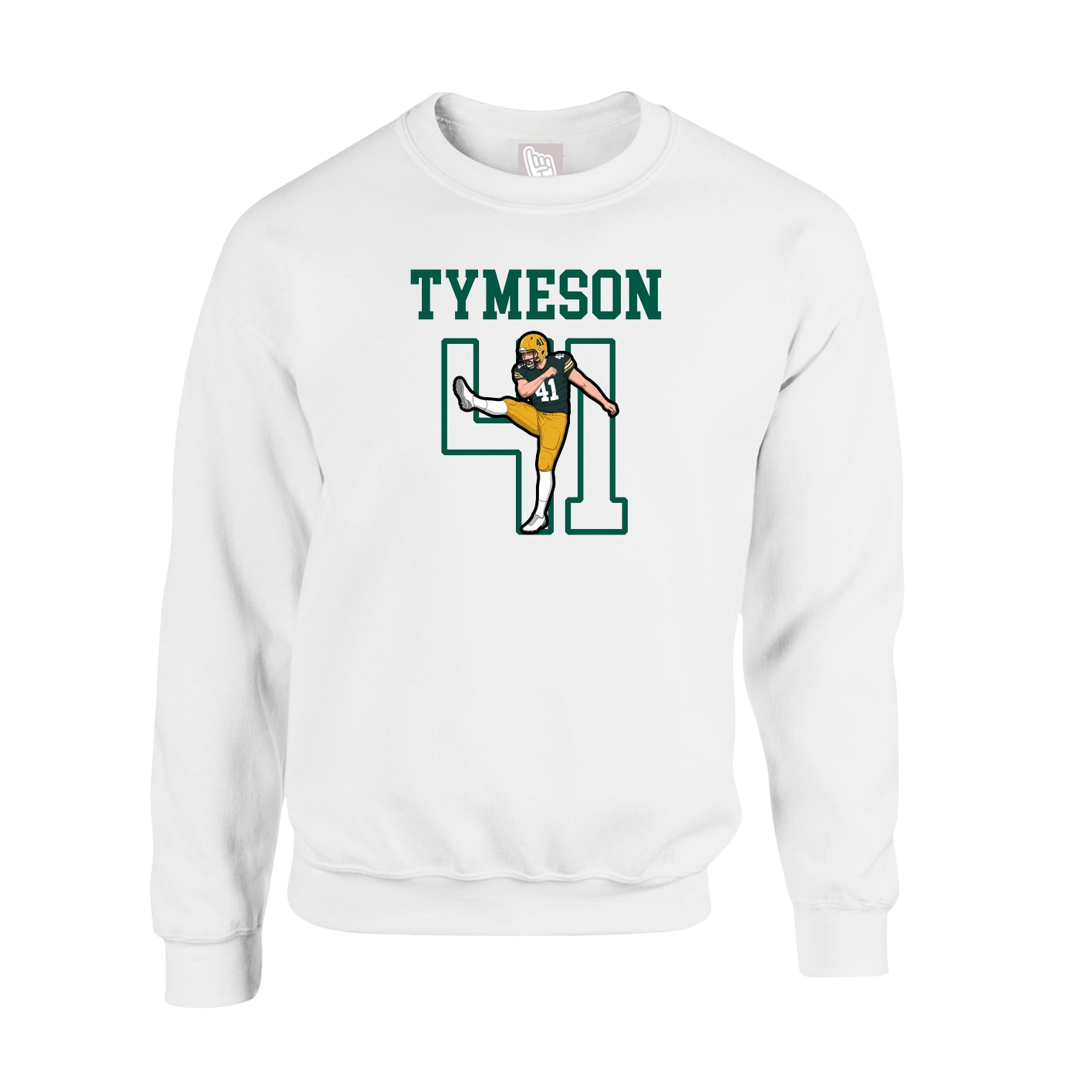 Fleece Crew — Shirsey in White