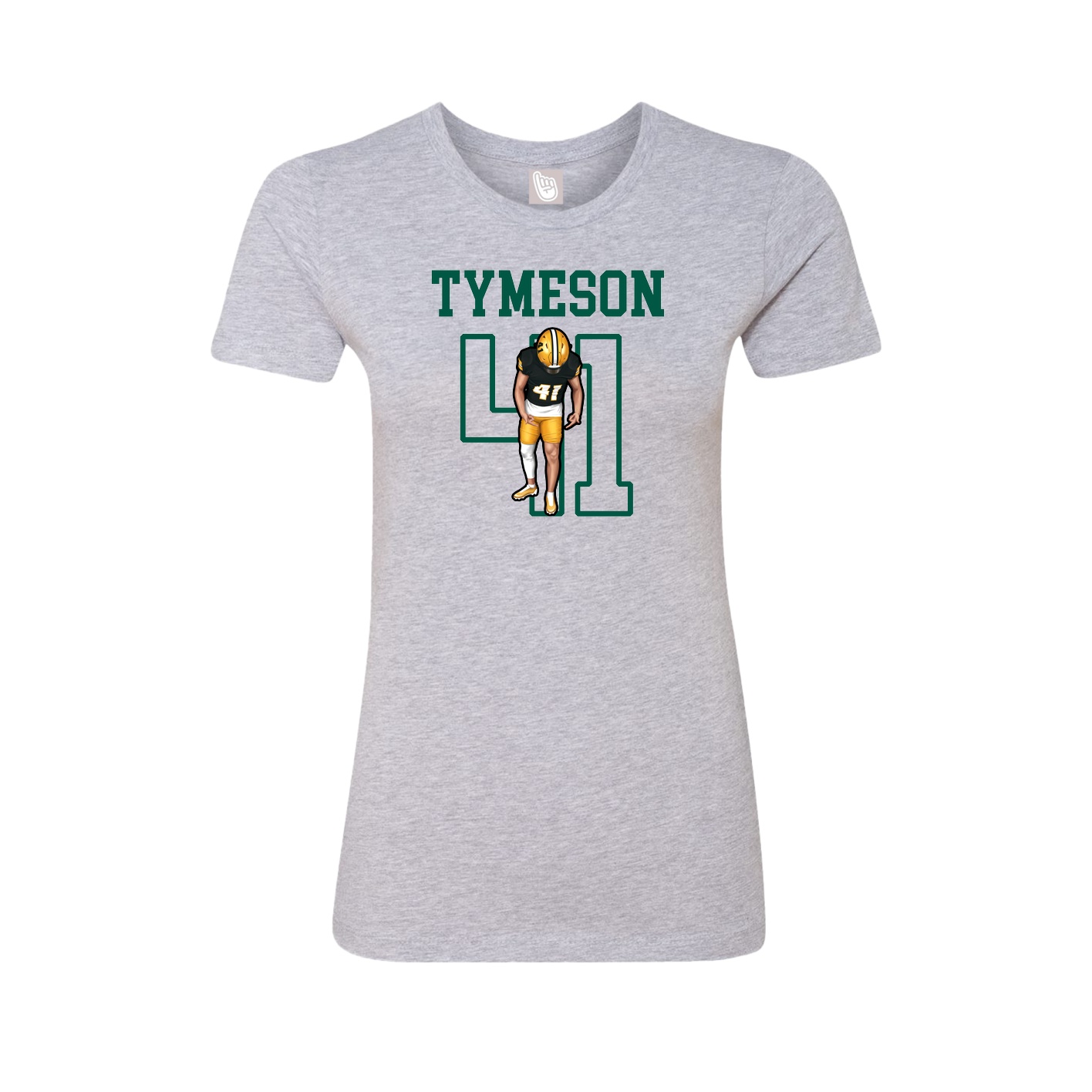 Fitted Women's Tee — Shirsey in Grey