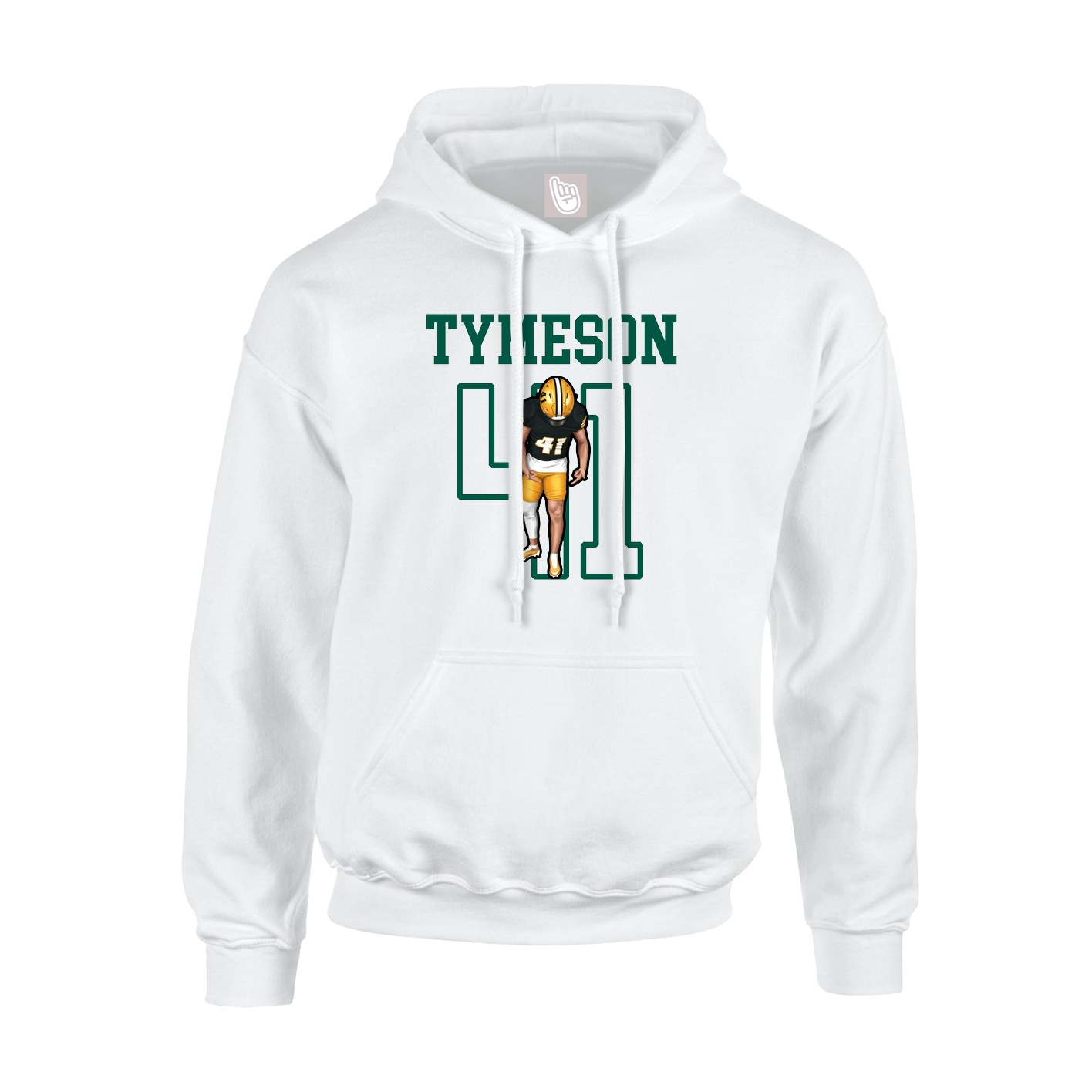 Youth Hoodie — Shirsey in White
