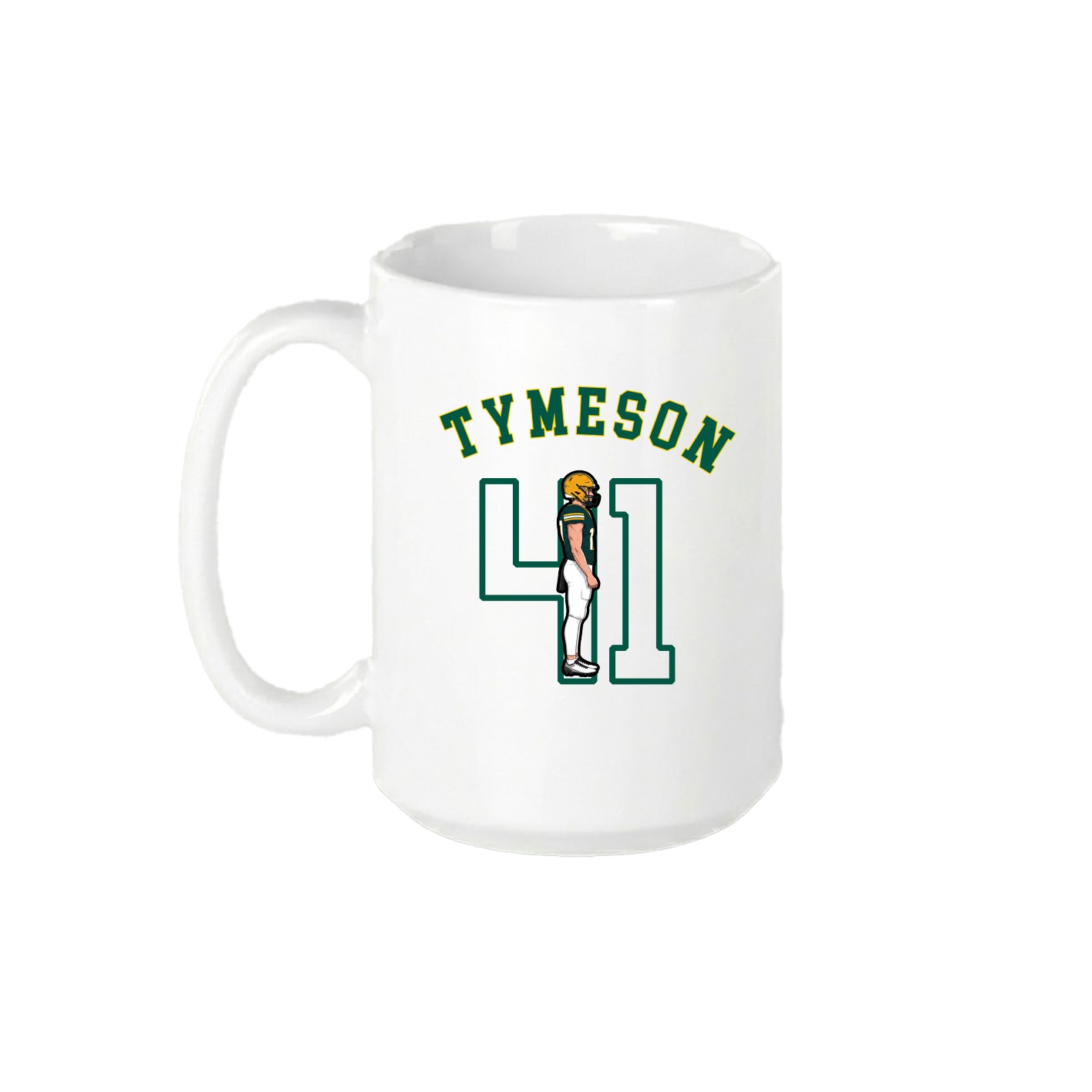 15oz Coffee Mug — Shirsey Arch in White