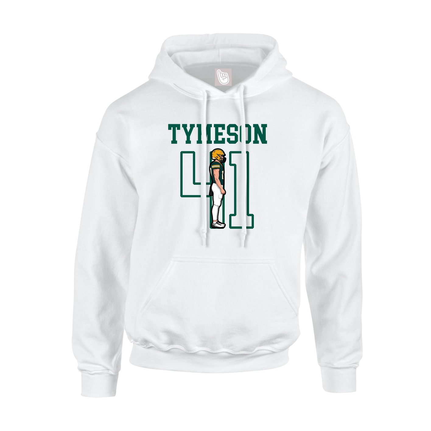 Youth Hoodie — Shirsey in White