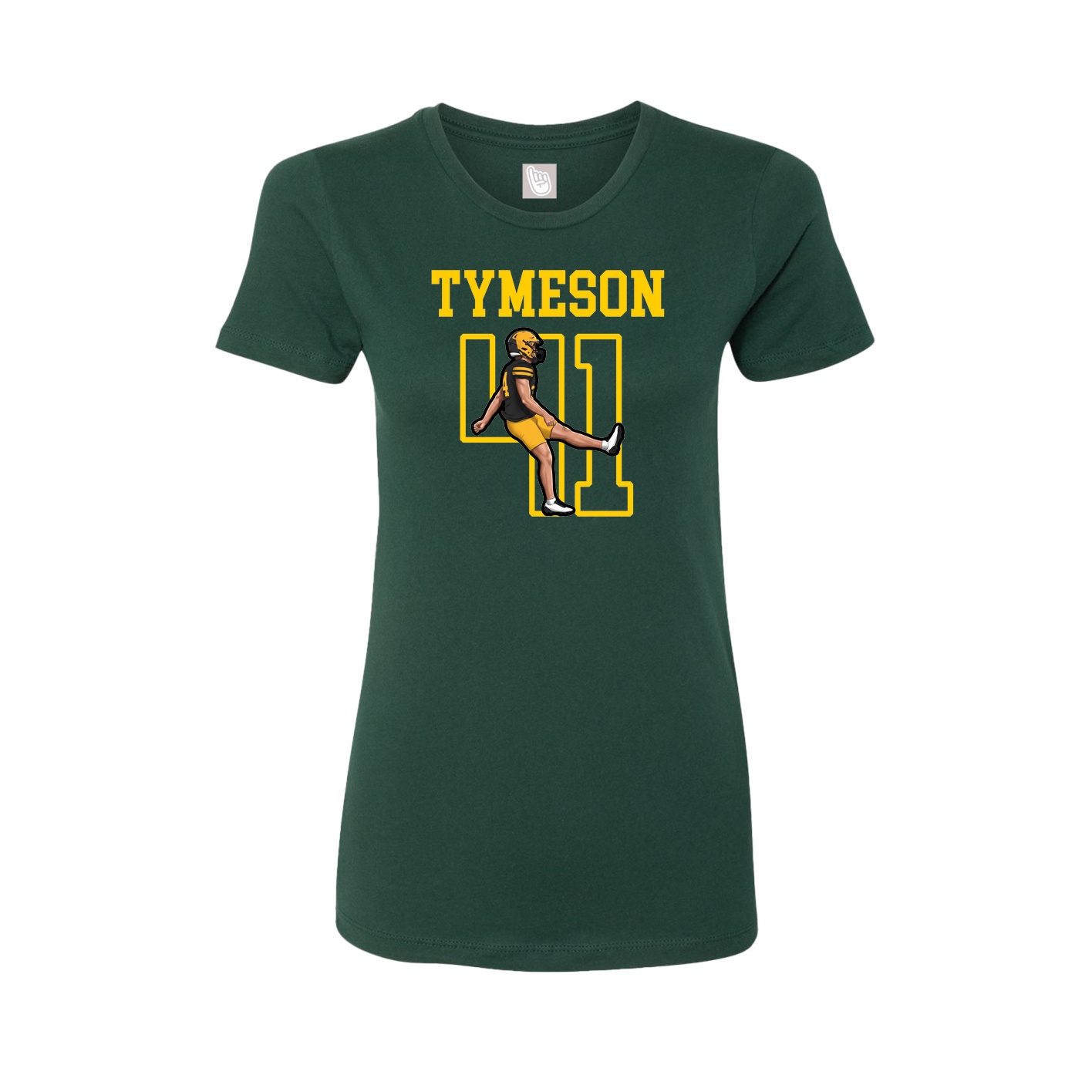 Fitted Women's Tee — Shirsey in Green