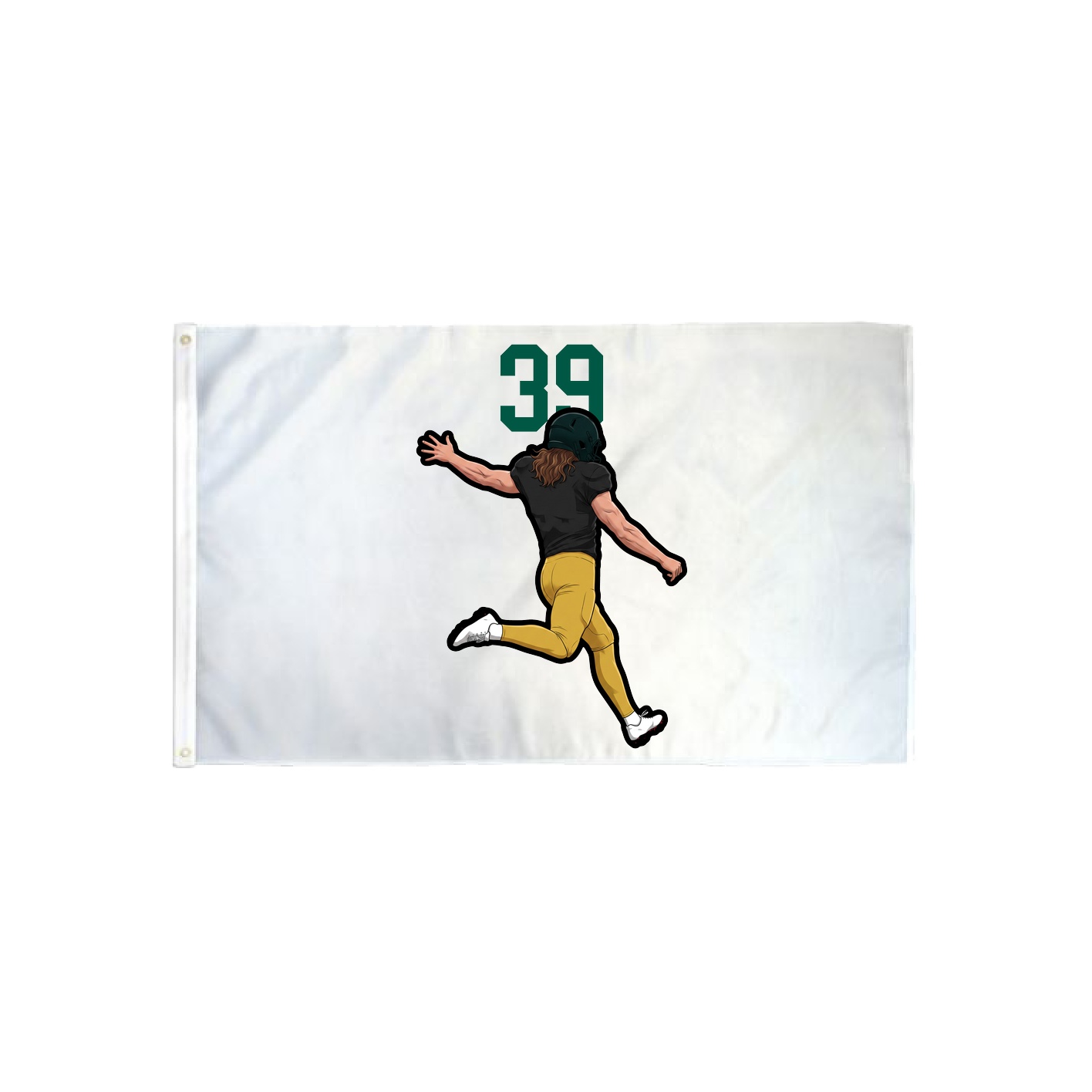 3x5 Flag — Number Top in Classic