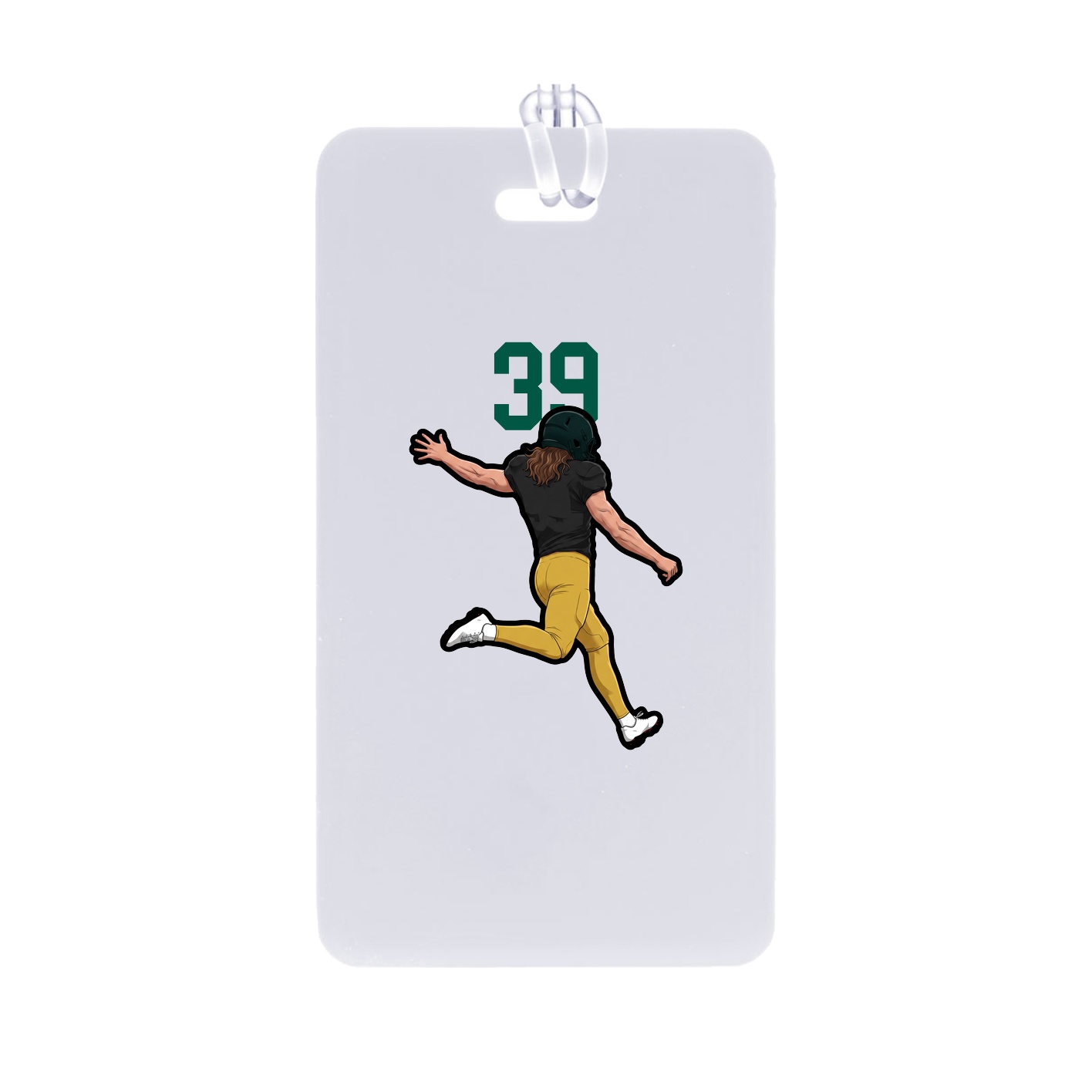 Bag Tag — Number Top in Classic