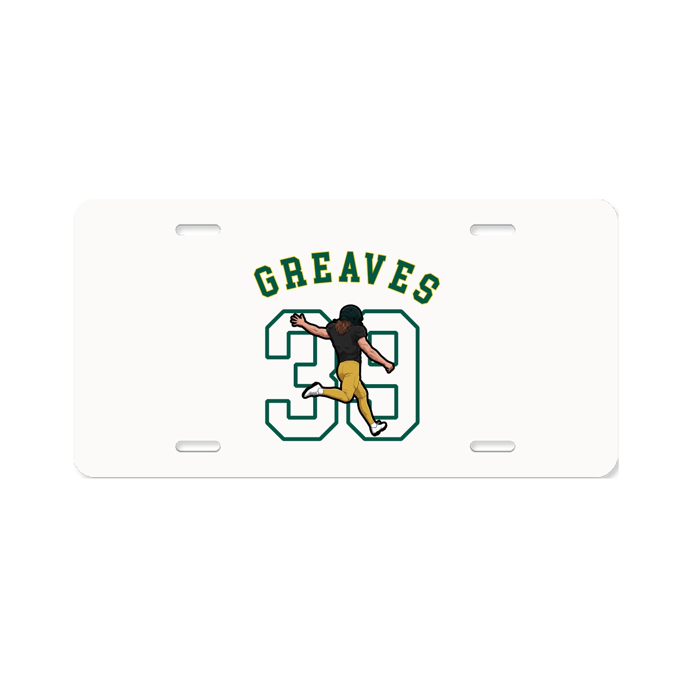 License Plate — Shirsey Arch in Classic