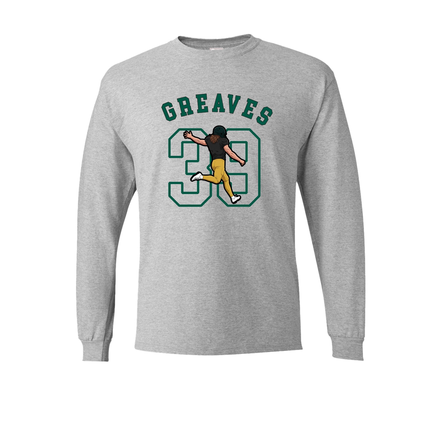 Long Sleeve Tee — Shirsey Arch in Grey
