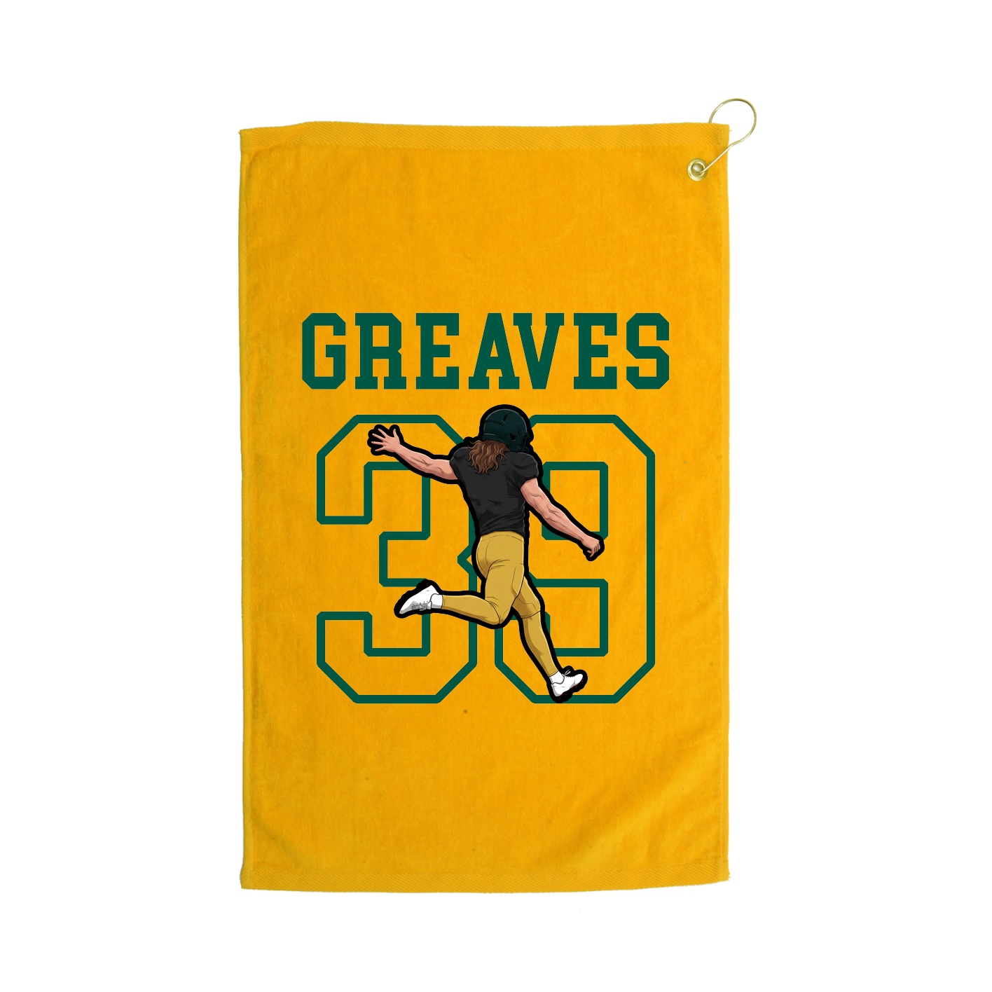 Golf Towel — Shirsey in Gold