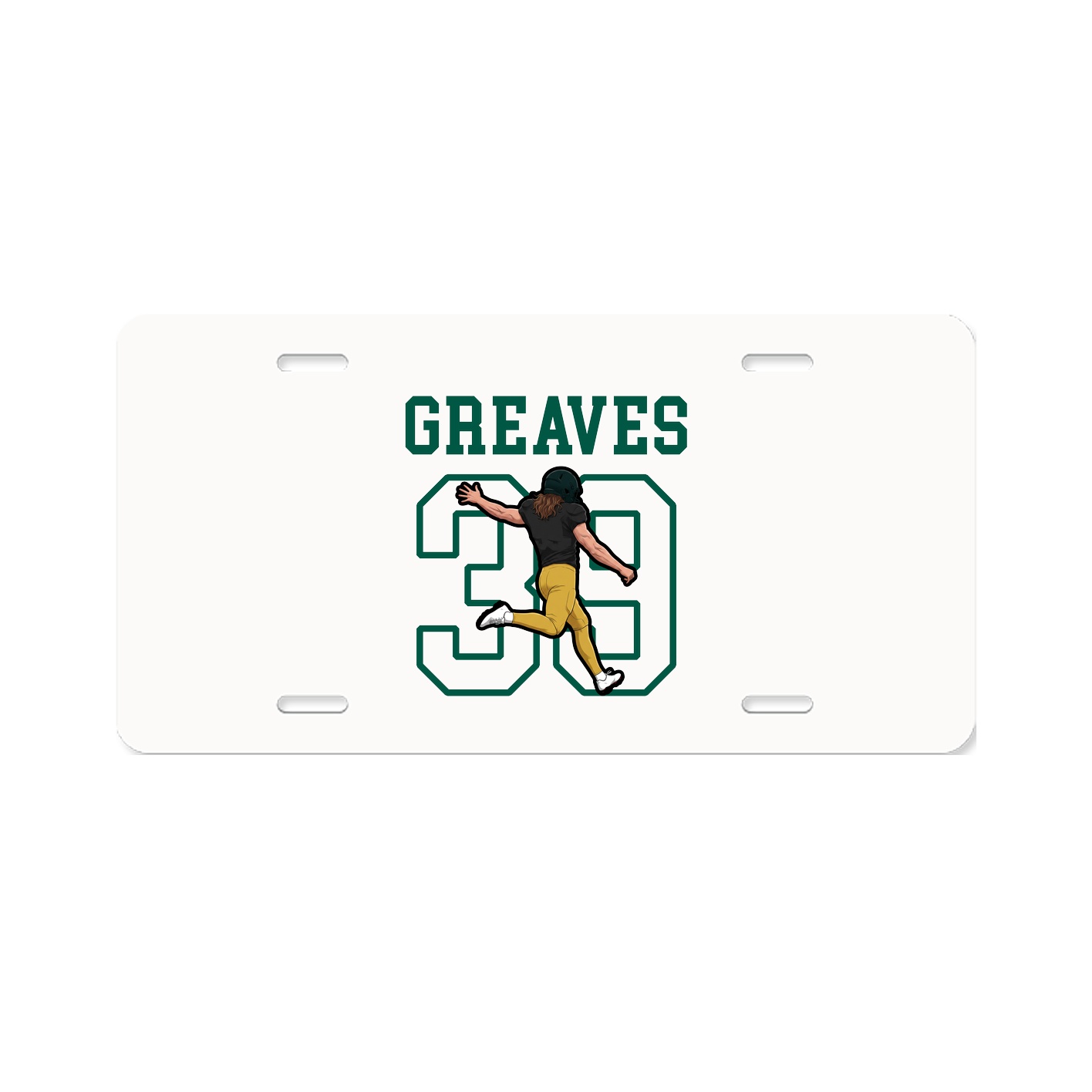 License Plate — Shirsey in Classic