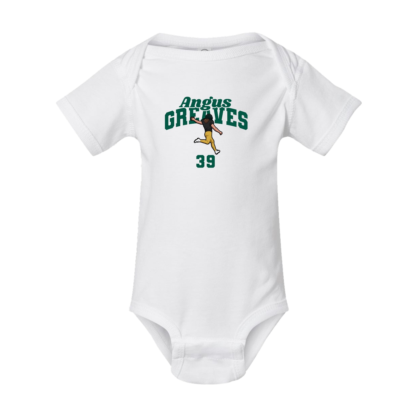 Baby Onesie — Signature Arch in White