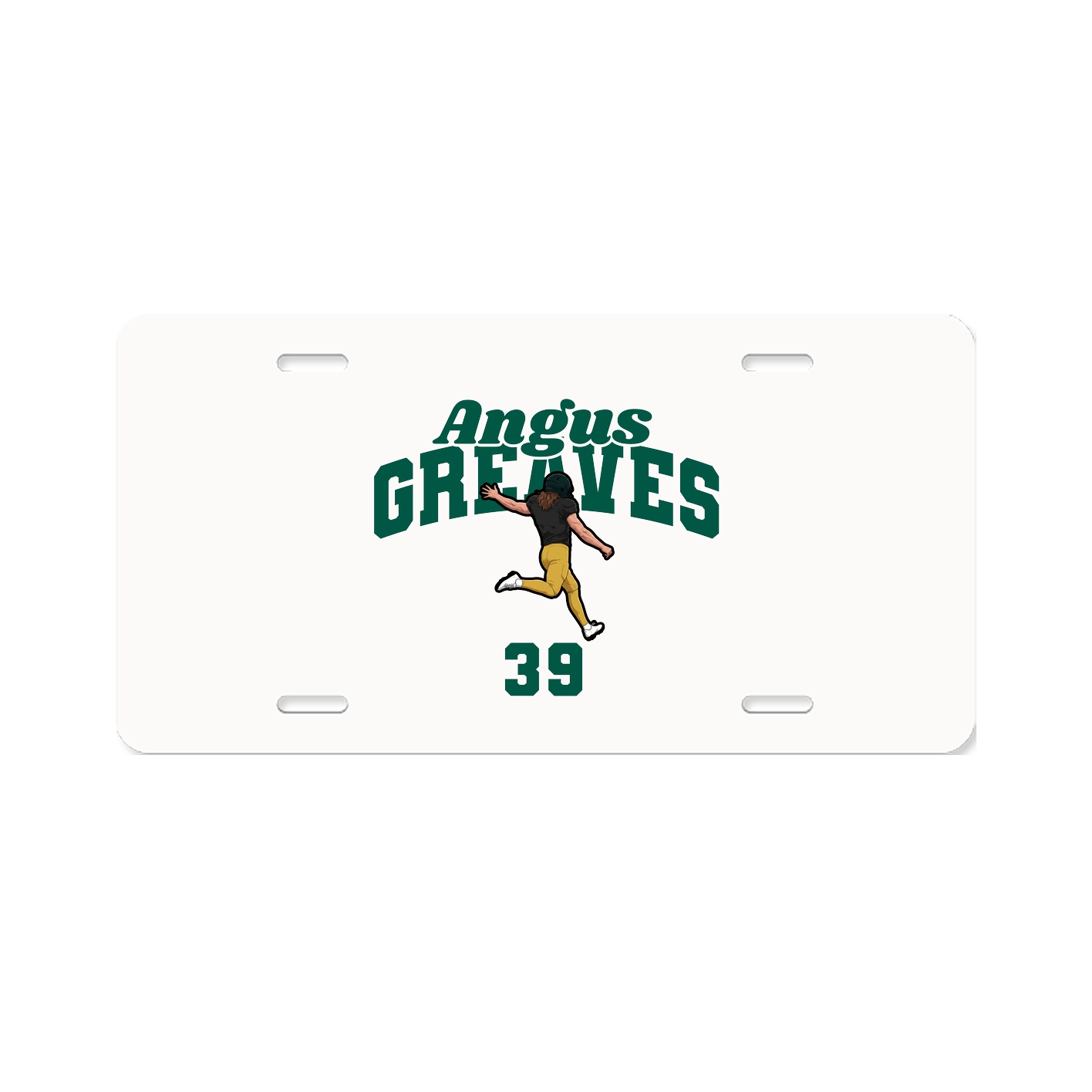 License Plate — Signature Arch in Classic