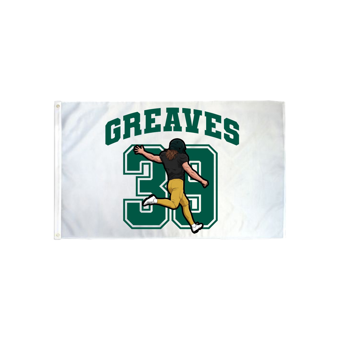 3x5 Flag — Number in Classic