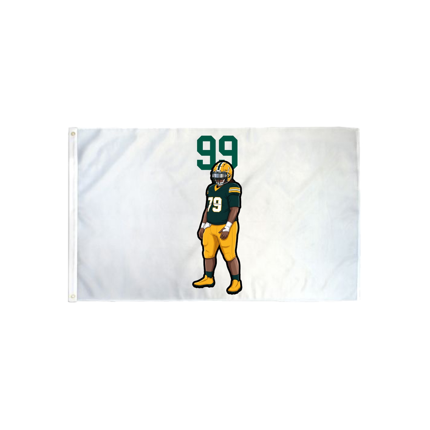 3x5 Flag — Number Top in Classic