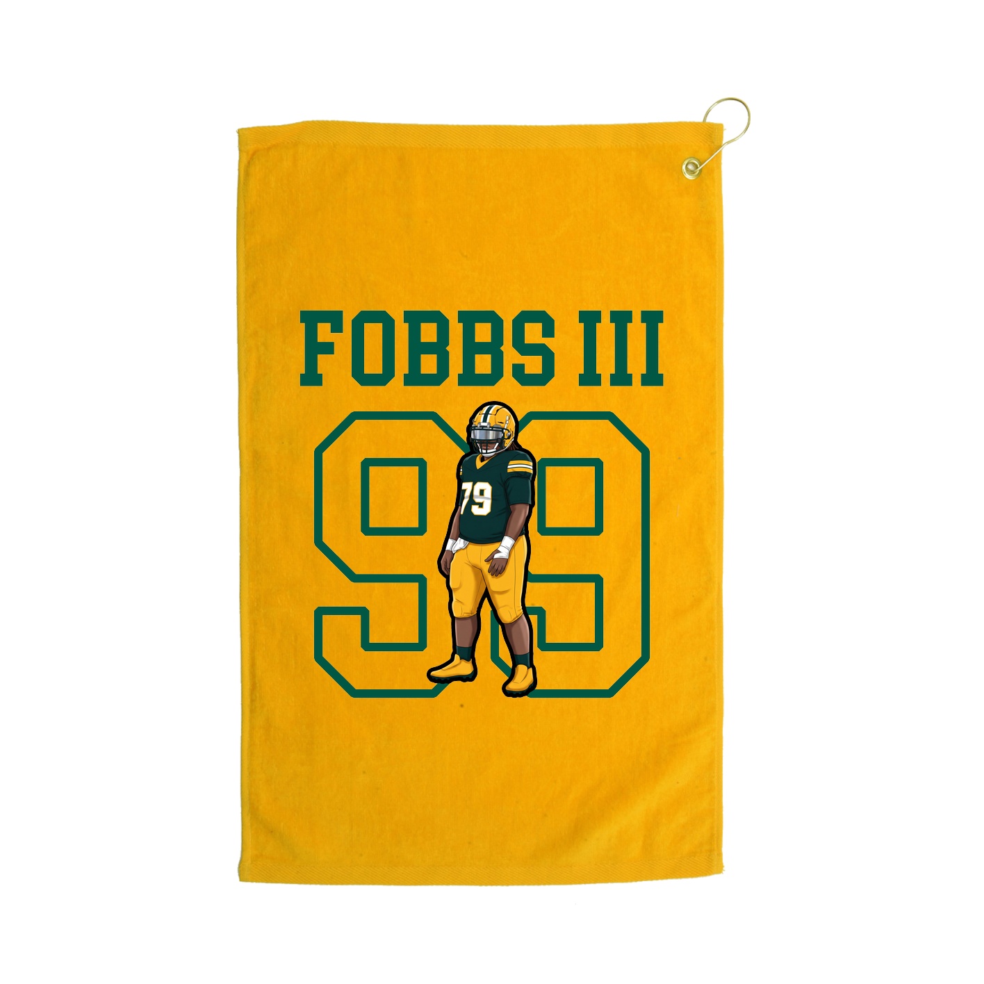 Golf Towel — Shirsey in Gold