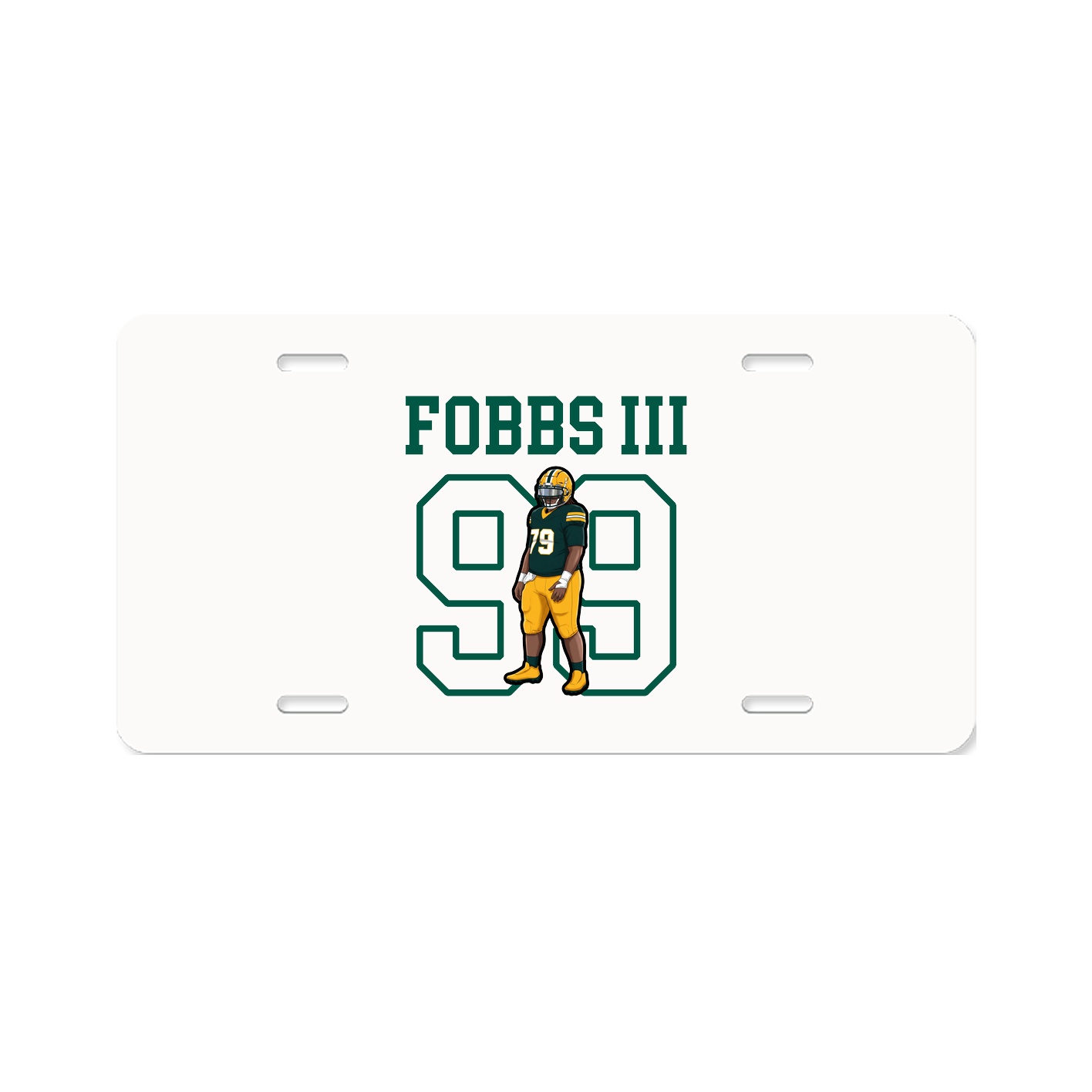 License Plate — Shirsey in Classic
