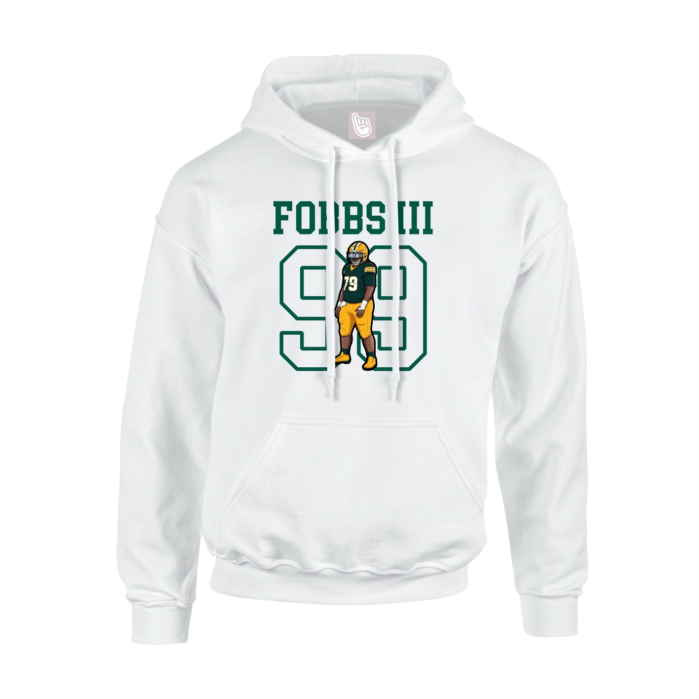 Youth Hoodie — Shirsey in White