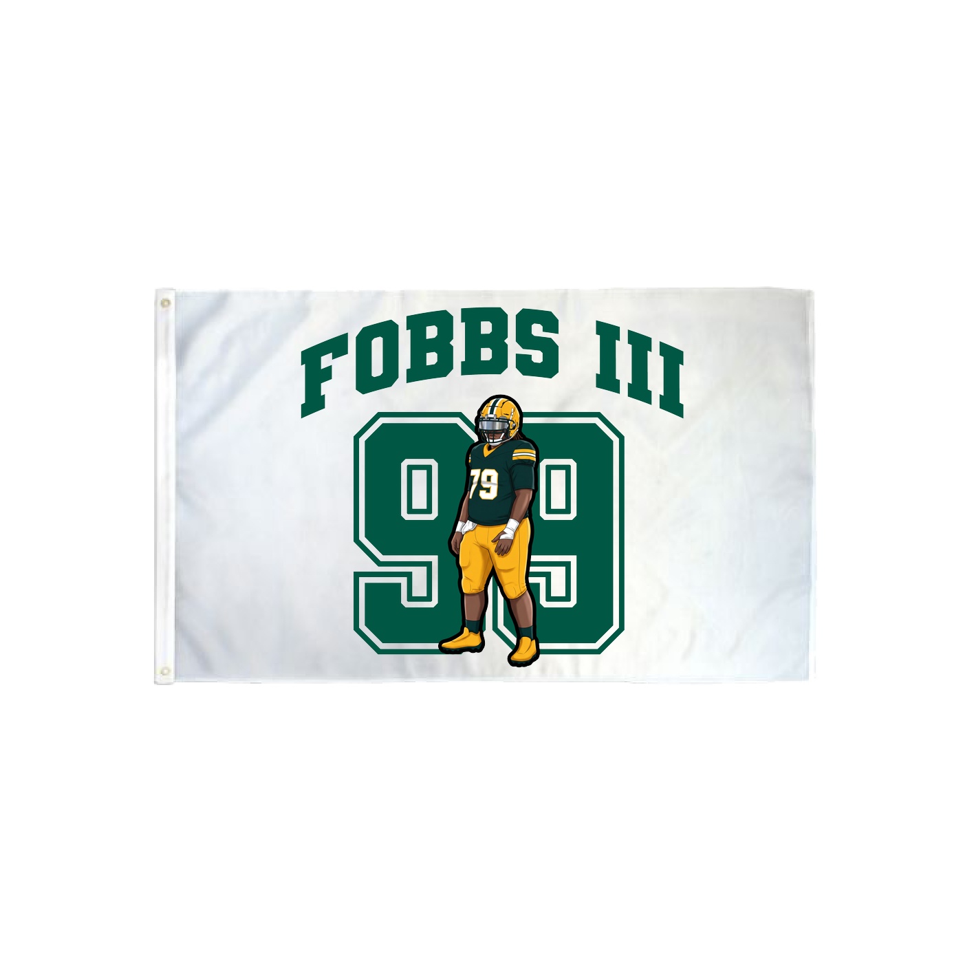 3x5 Flag — Number in Classic