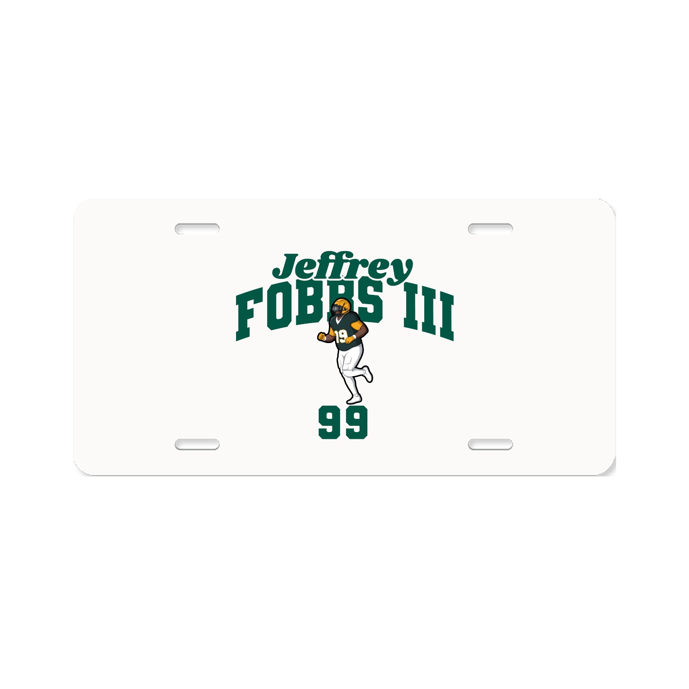 License Plate — Signature Arch in Classic