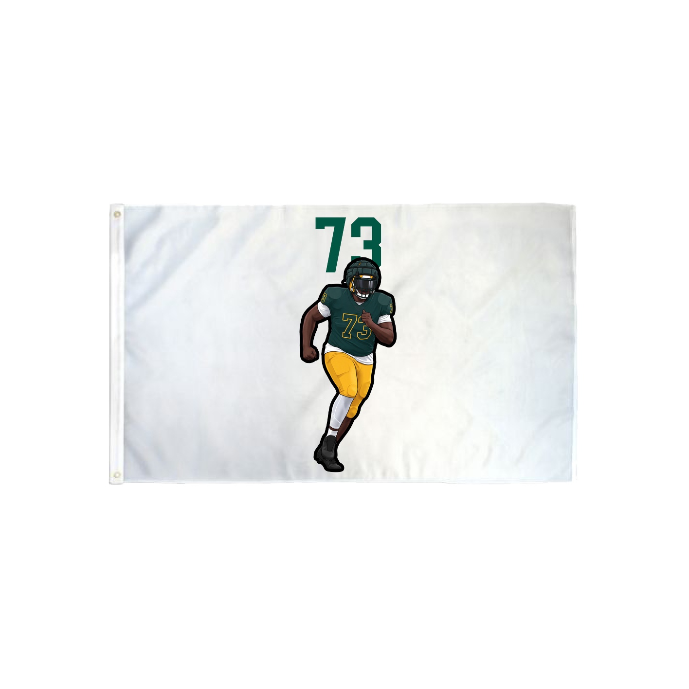 3x5 Flag — Number Top in Classic