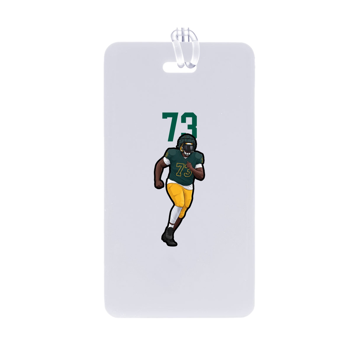 Bag Tag — Number Top in Classic