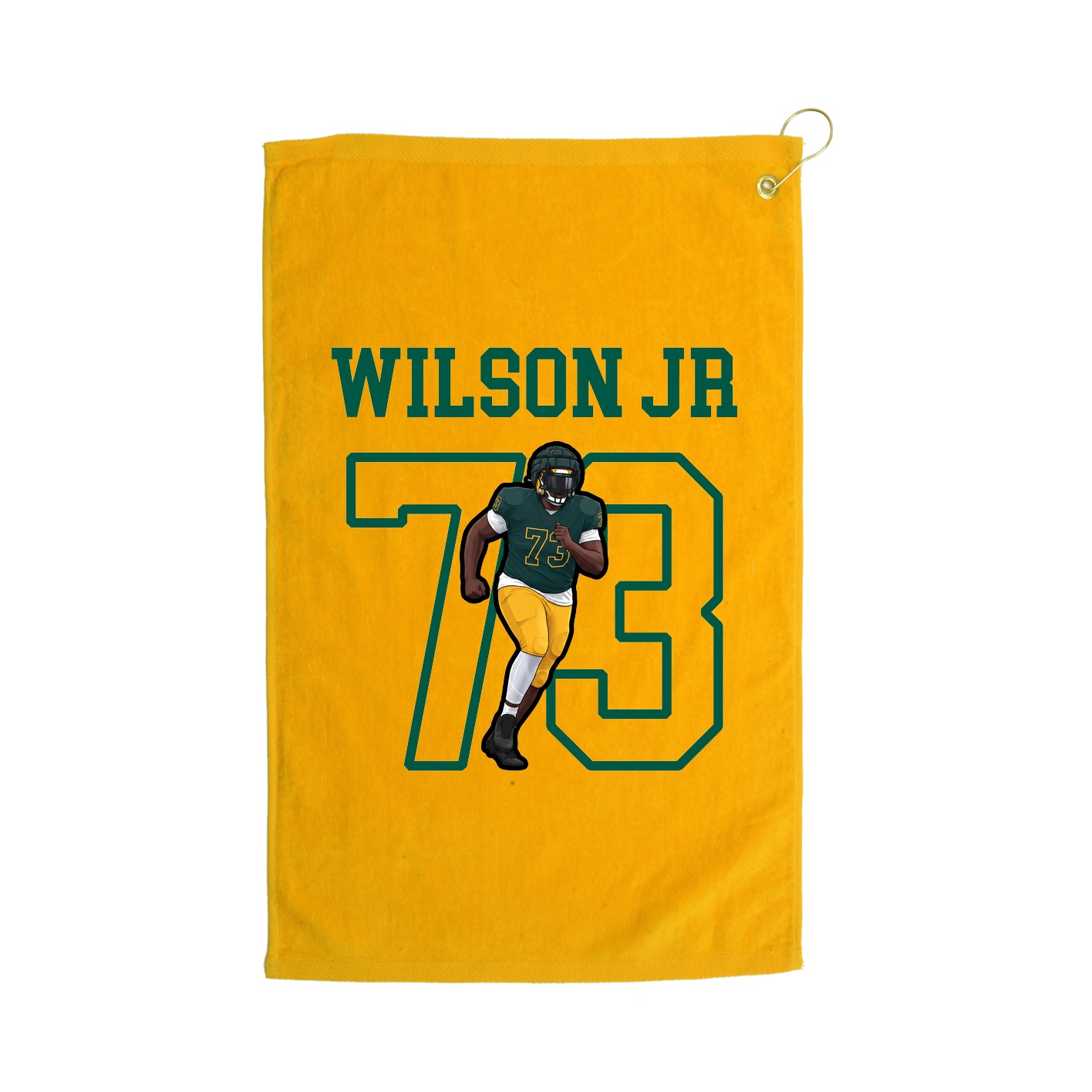 Golf Towel — Shirsey in Gold