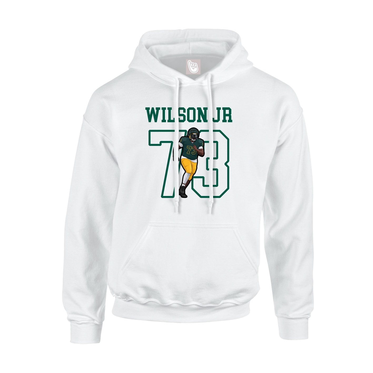 Youth Hoodie — Shirsey in White