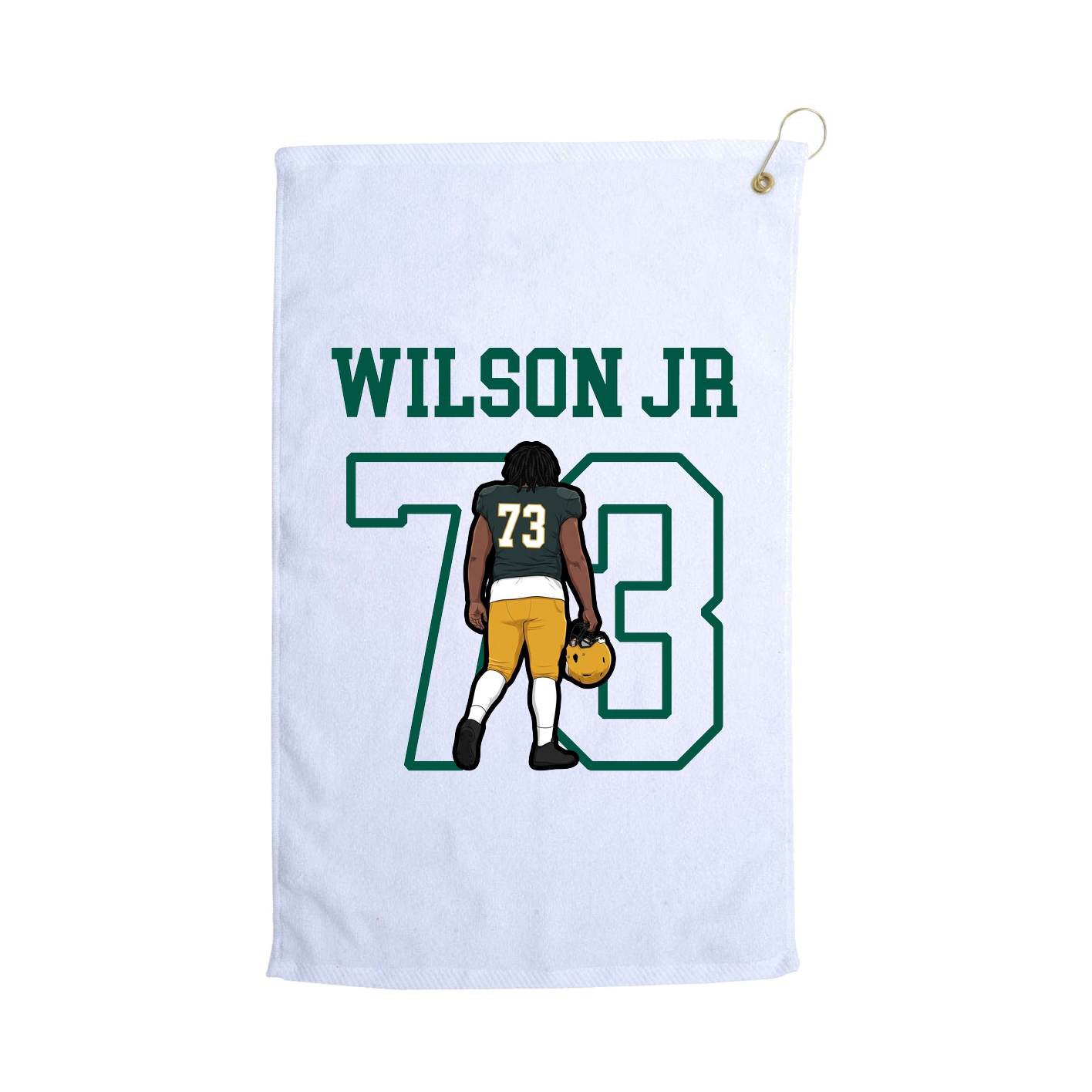 Golf Towel — Shirsey in White