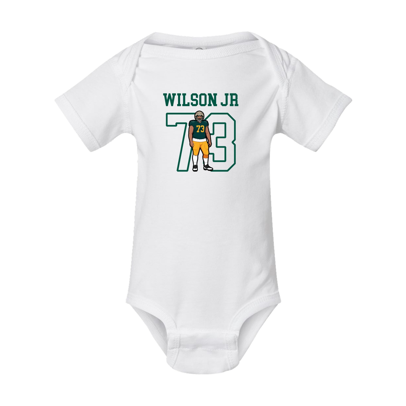 Baby Onesie — Shirsey in White