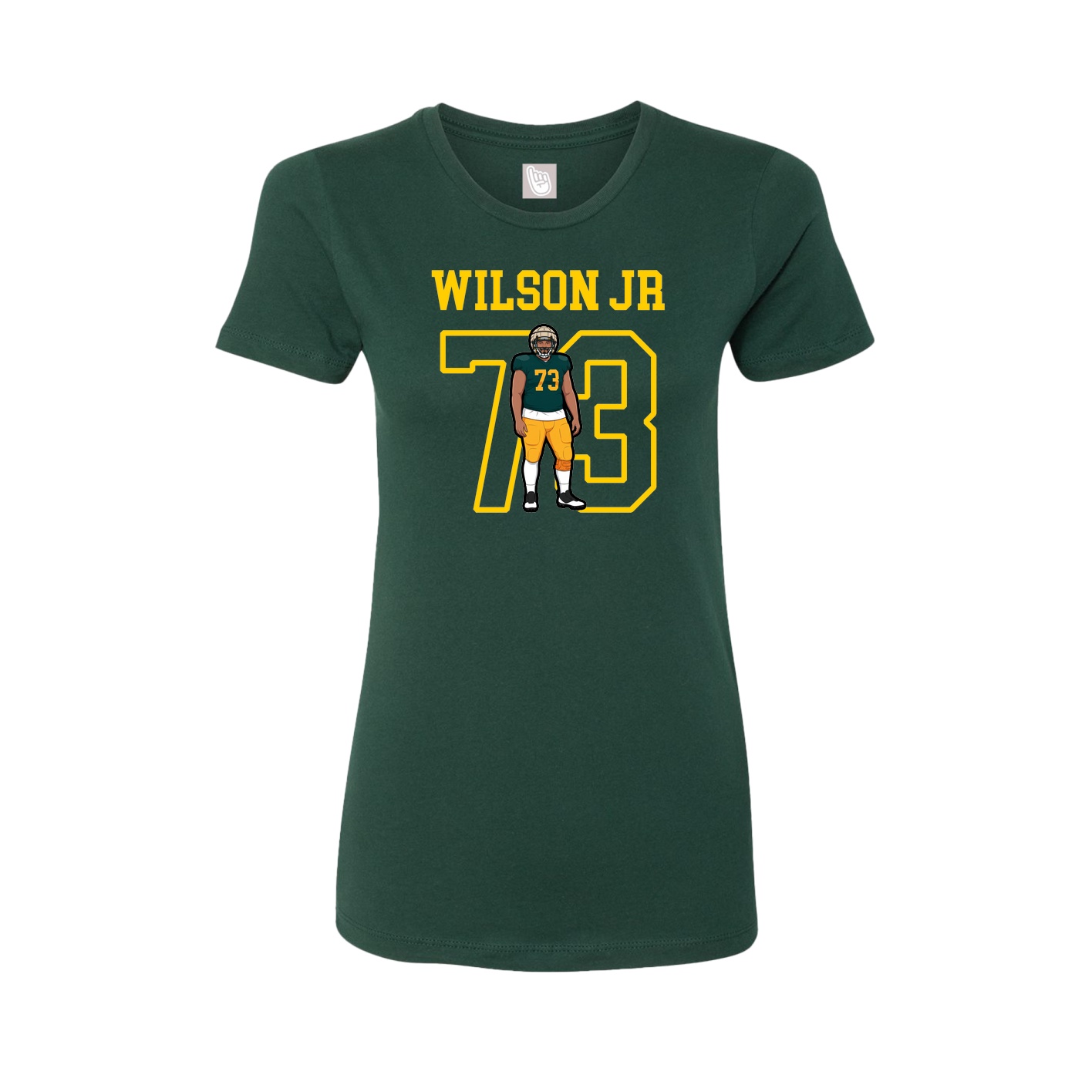 Fitted Women's Tee — Shirsey in Green