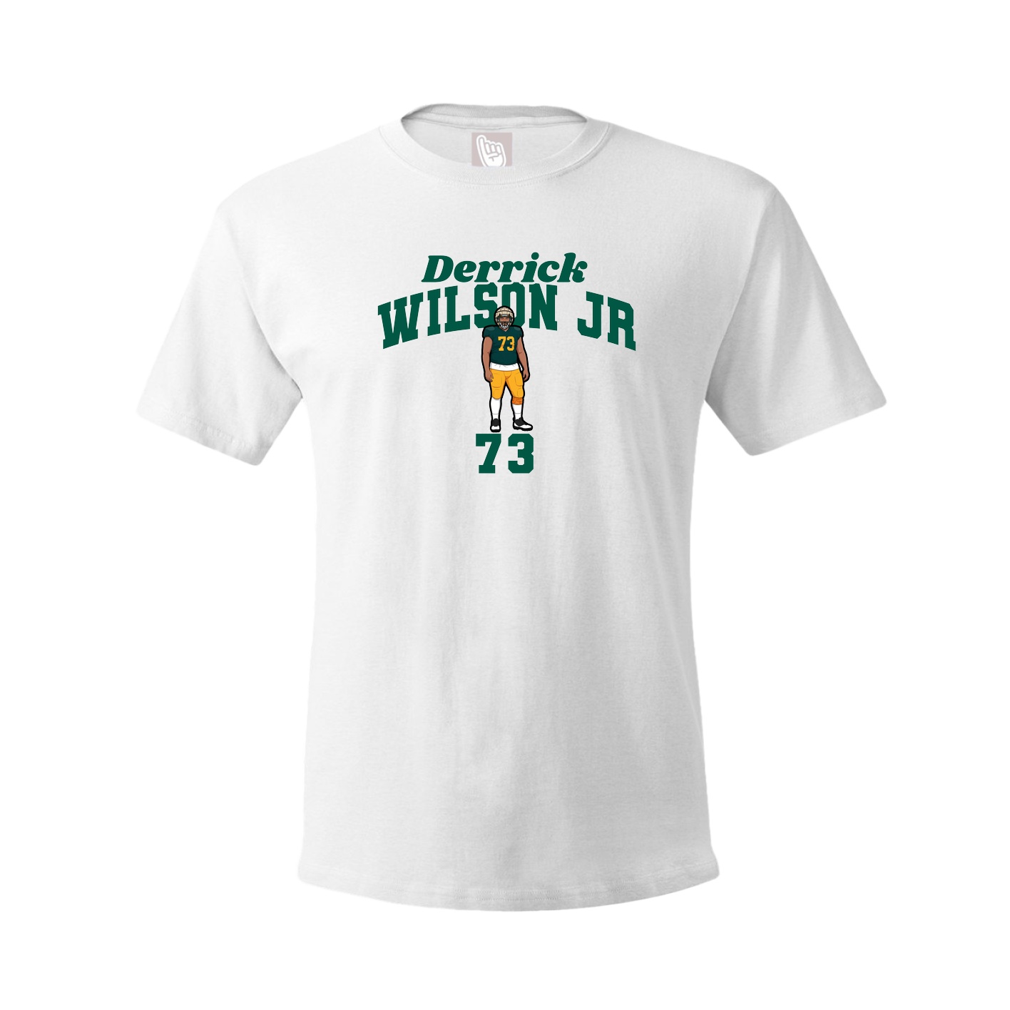 Youth Tee — Signature Arch in White
