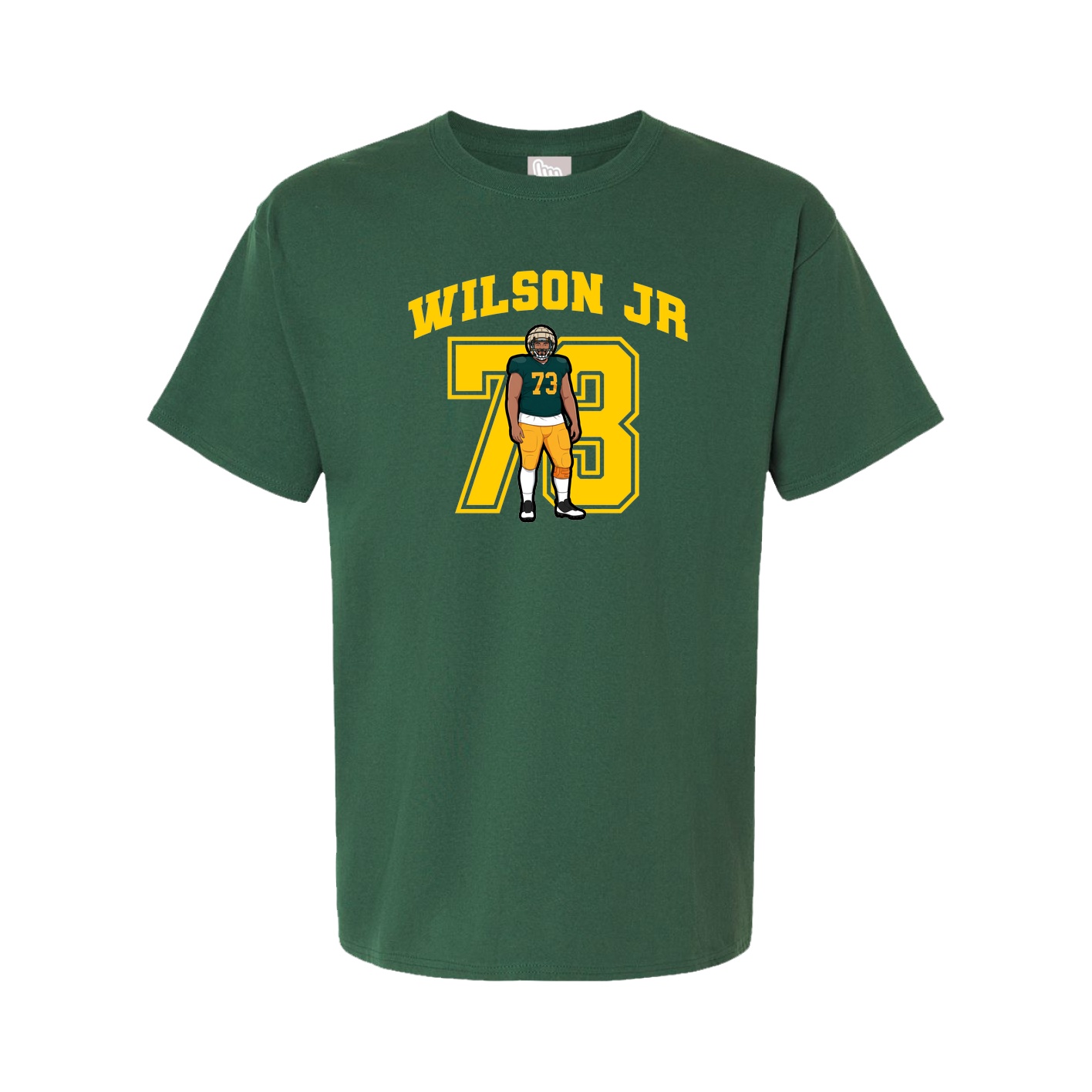 Tee — Number in Green