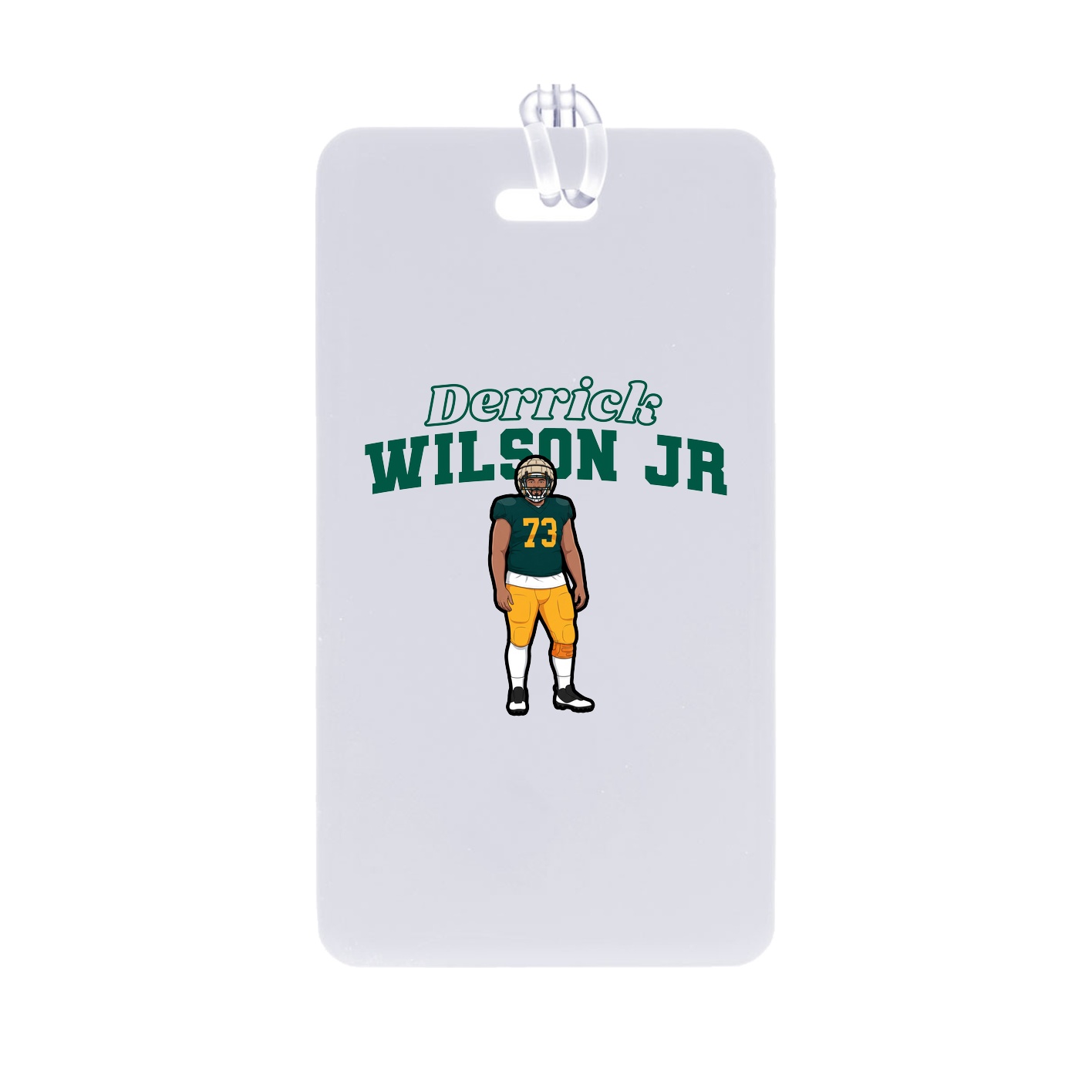 Bag Tag — Name Arch in Classic