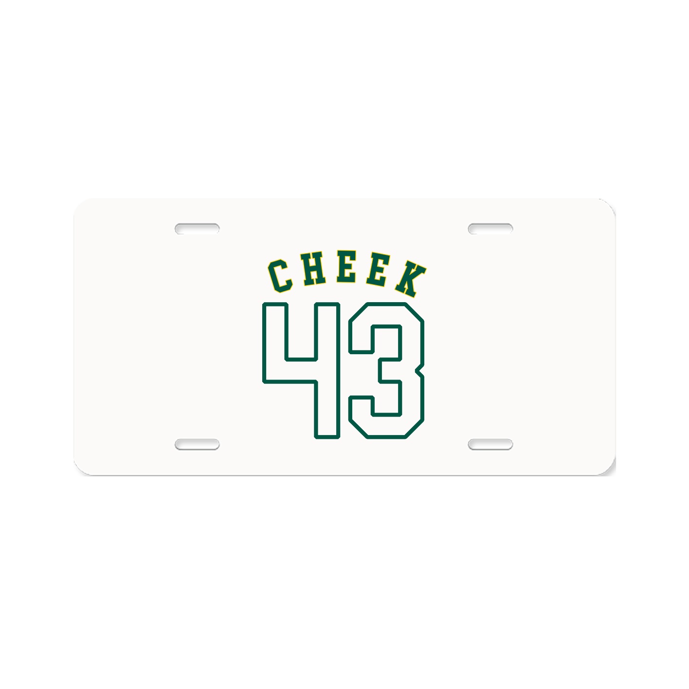 License Plate — Shirsey Arch in Classic