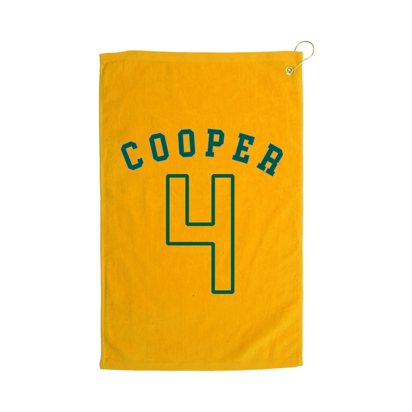 Golf Towel — Shirsey Arch in Gold