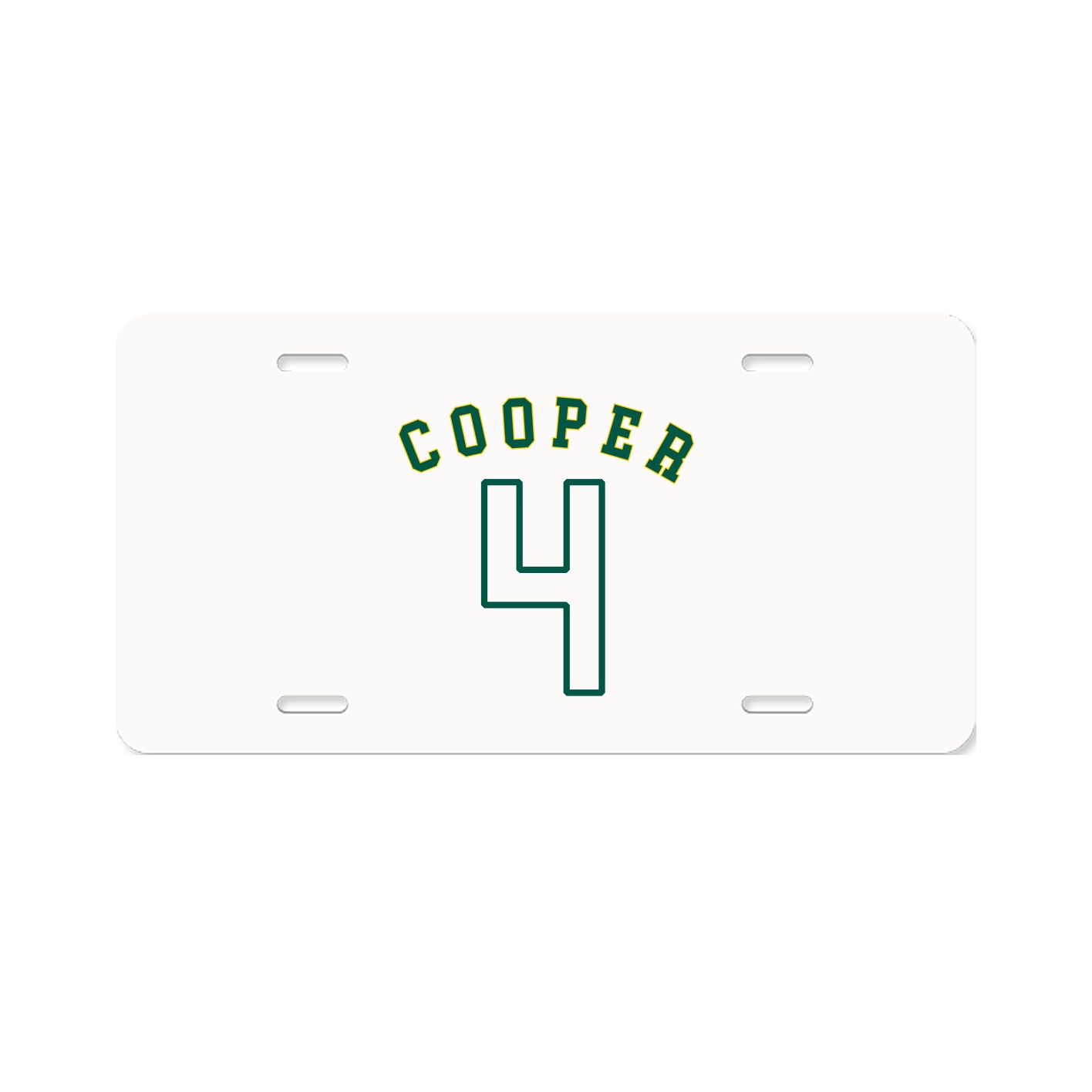 License Plate — Shirsey Arch in Classic