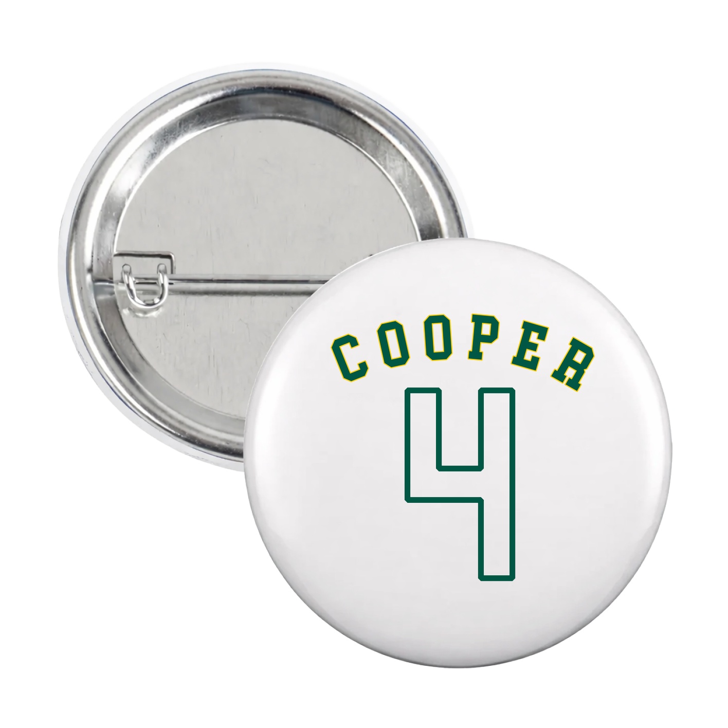 Game Day Button — Shirsey Arch in White