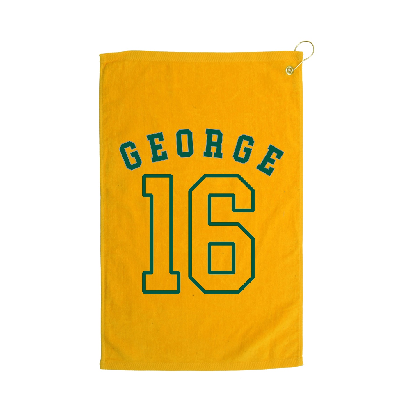 Golf Towel — Shirsey Arch in Gold