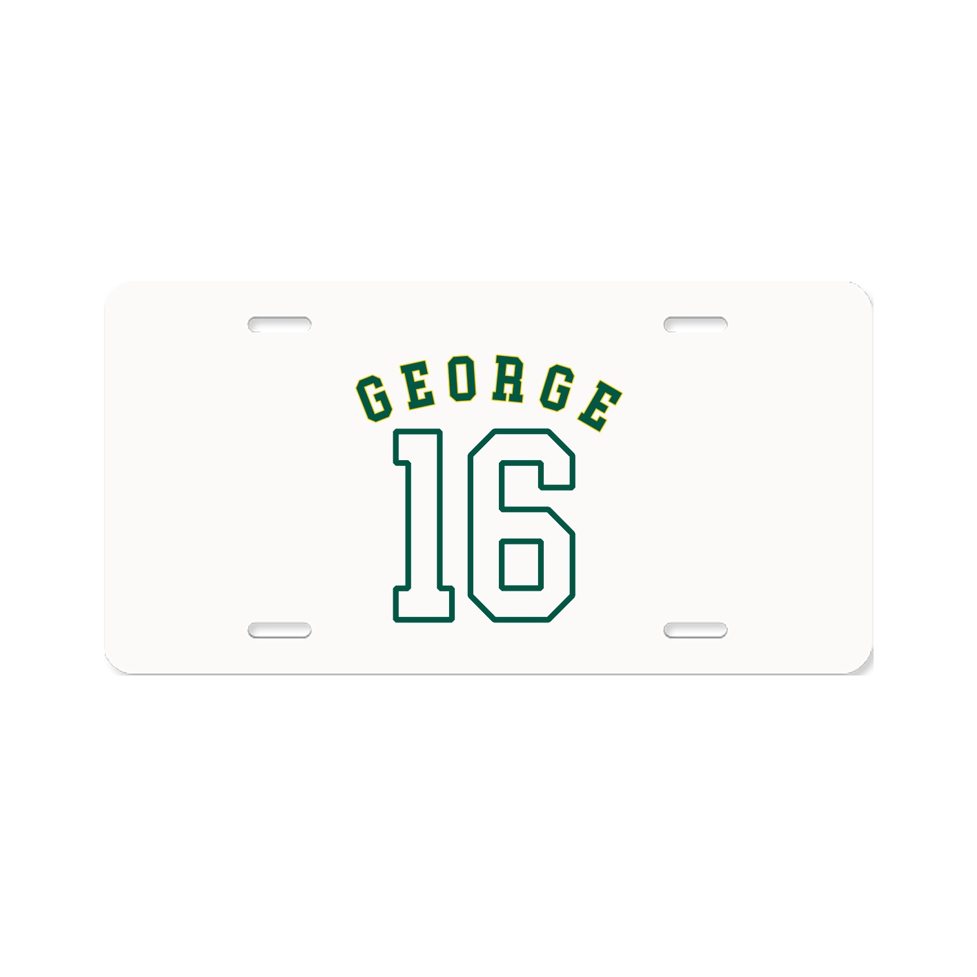 License Plate — Shirsey Arch in Classic