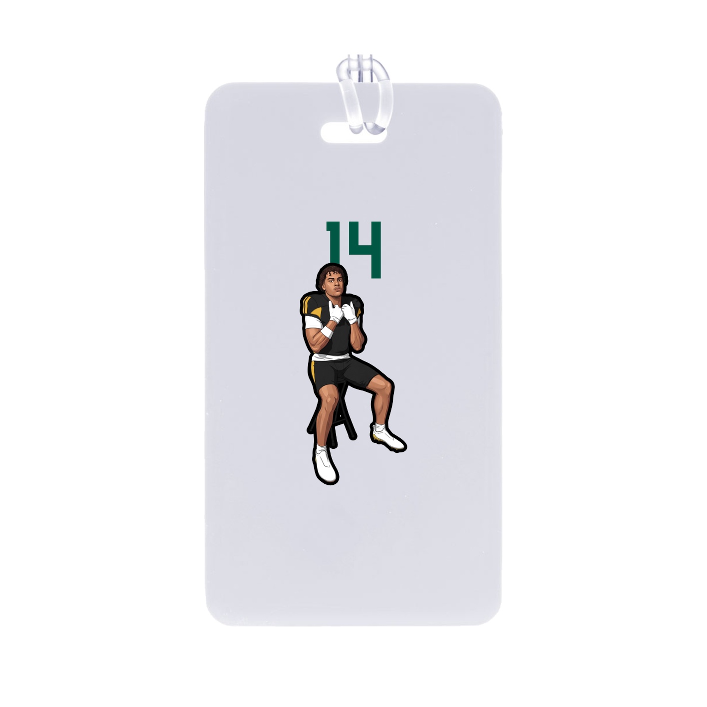 Bag Tag — Number Top in Classic