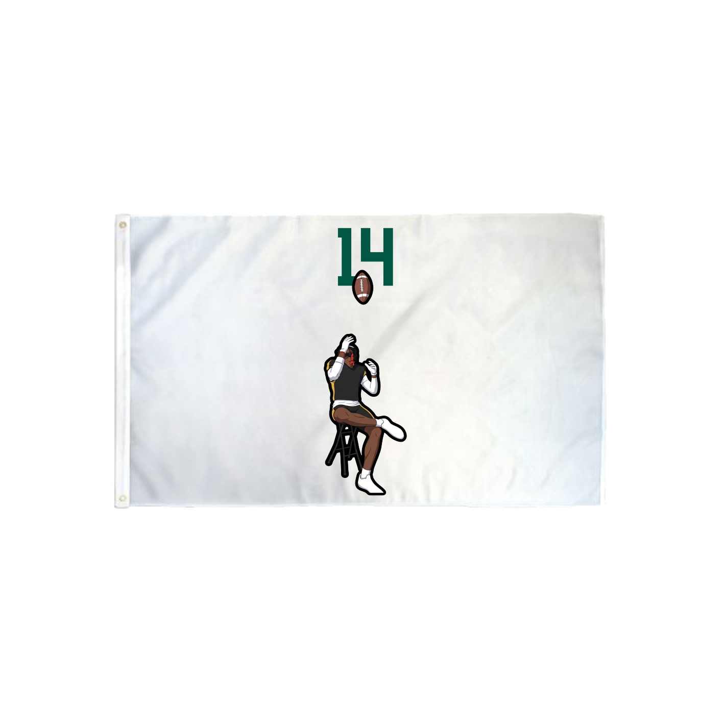 3x5 Flag — Number Top in Classic