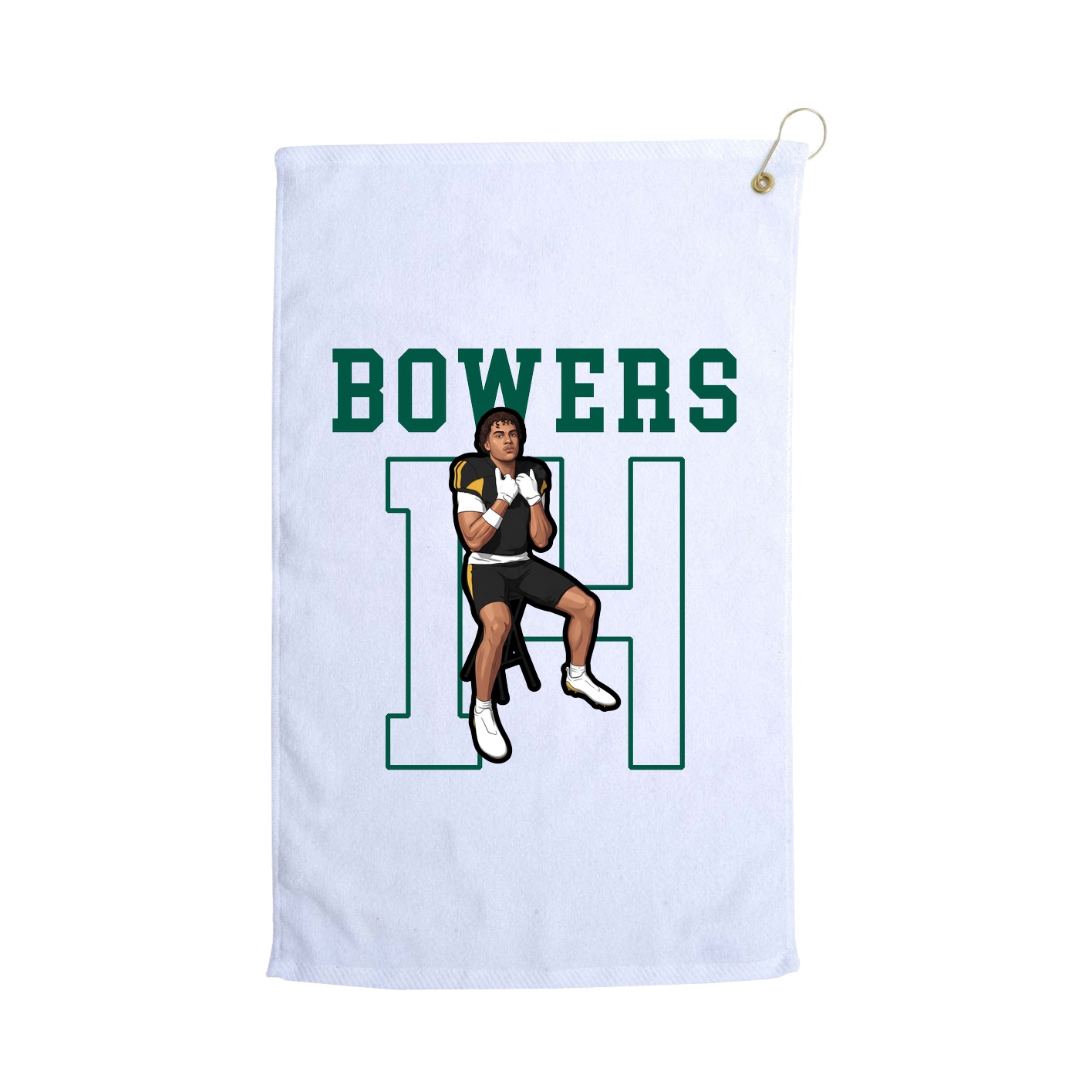 Golf Towel — Shirsey in White